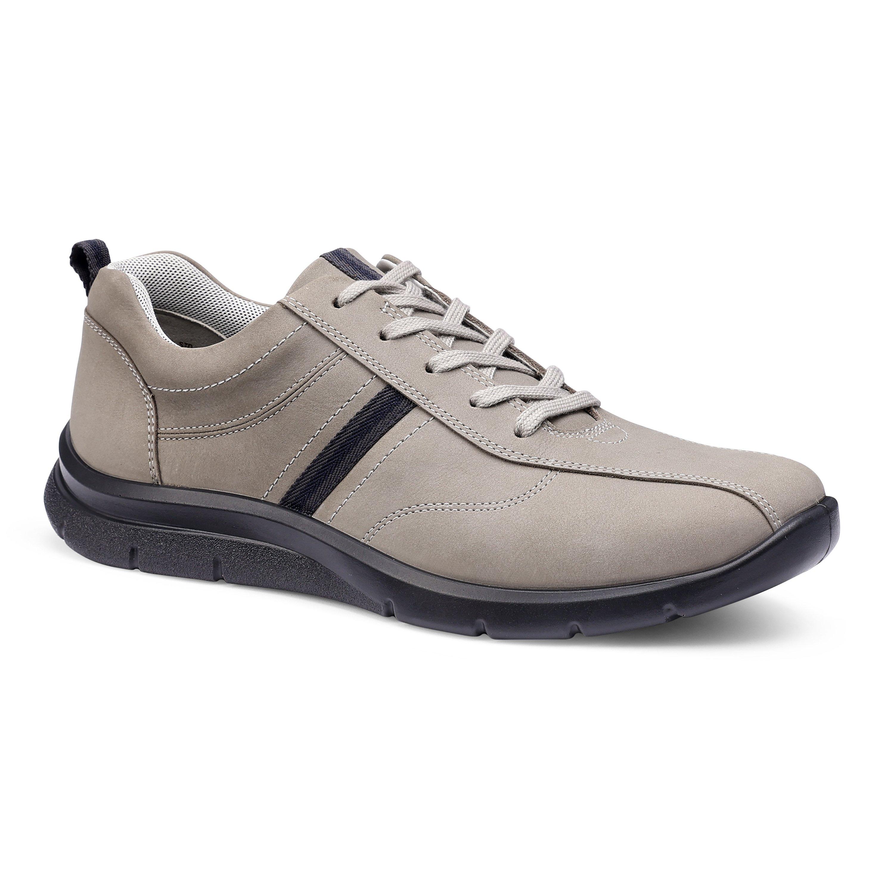 Flint Grey - Hotter - Division Wide Fit Mens Trainers - 2