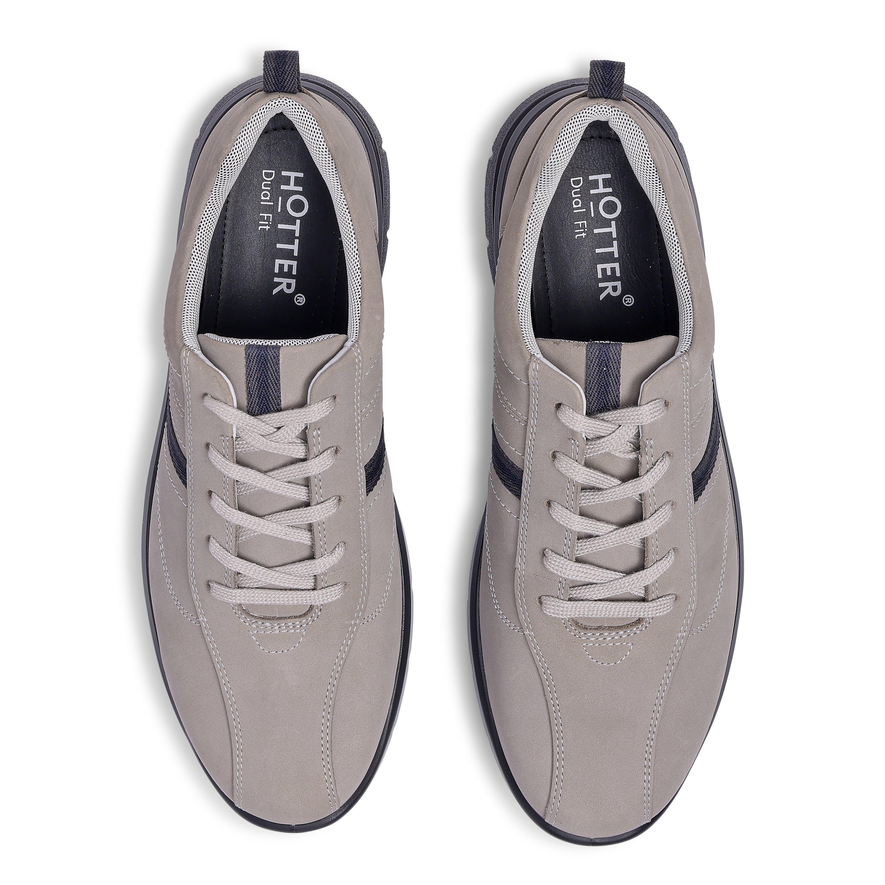 Flint Grey - Hotter - Division Wide Fit Mens Trainers - 3