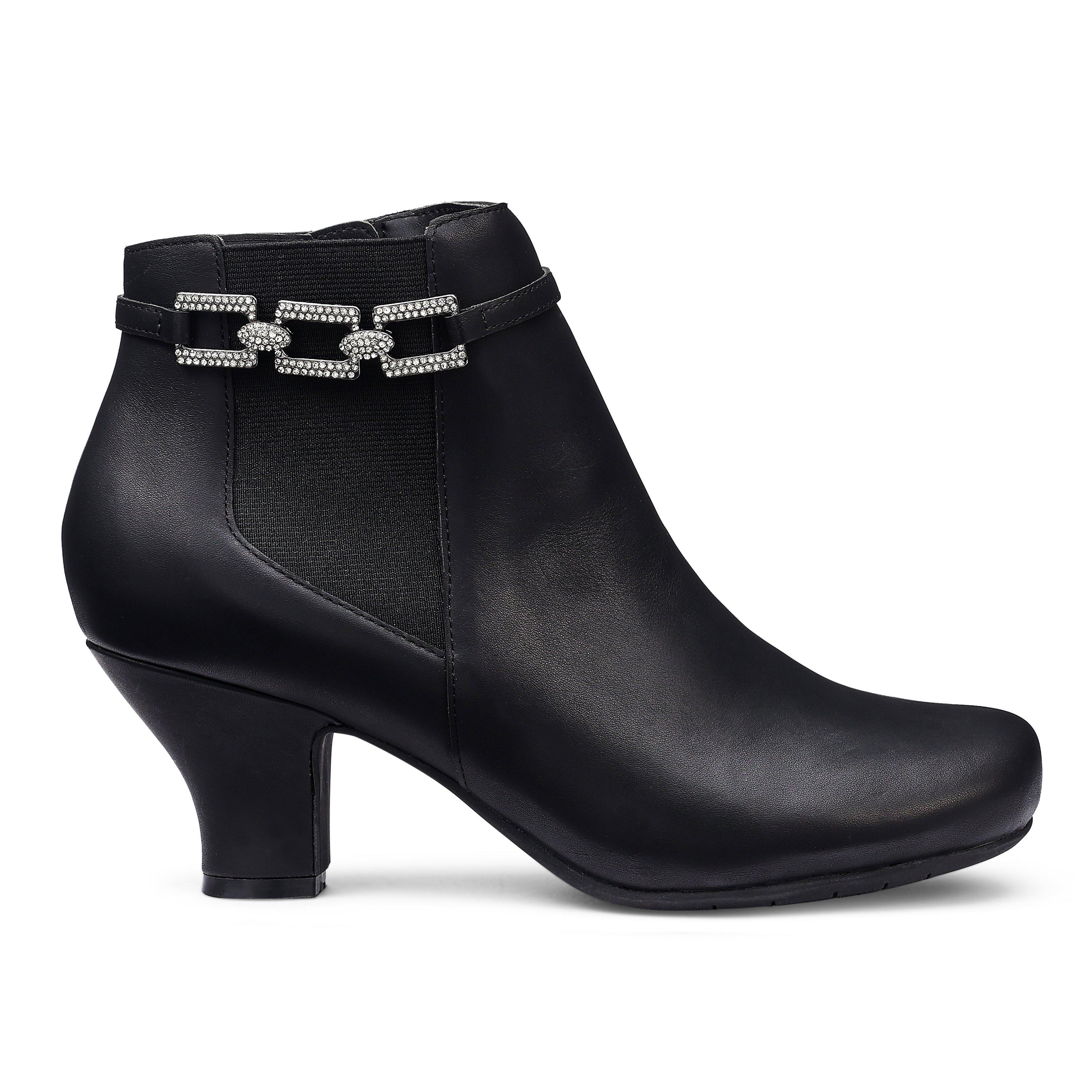 Black - Hotter - Verse Standard Fit Ankle Boots - 1