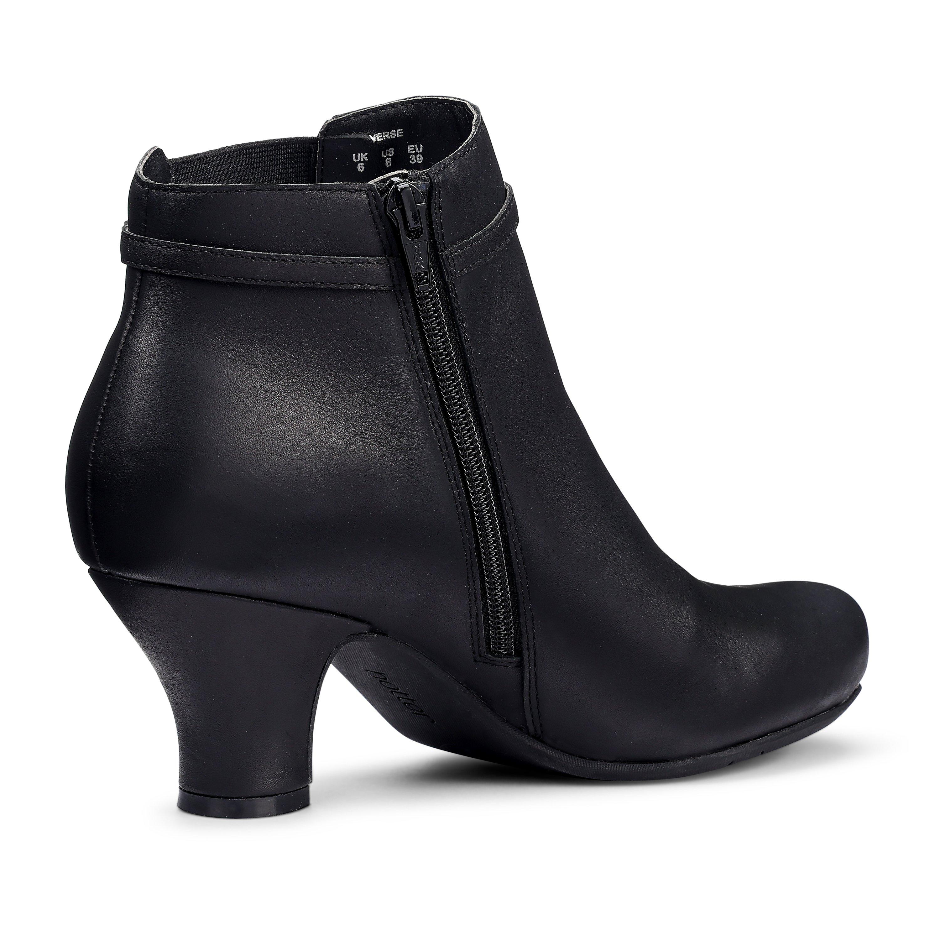 Black - Hotter - Verse Standard Fit Ankle Boots - 4