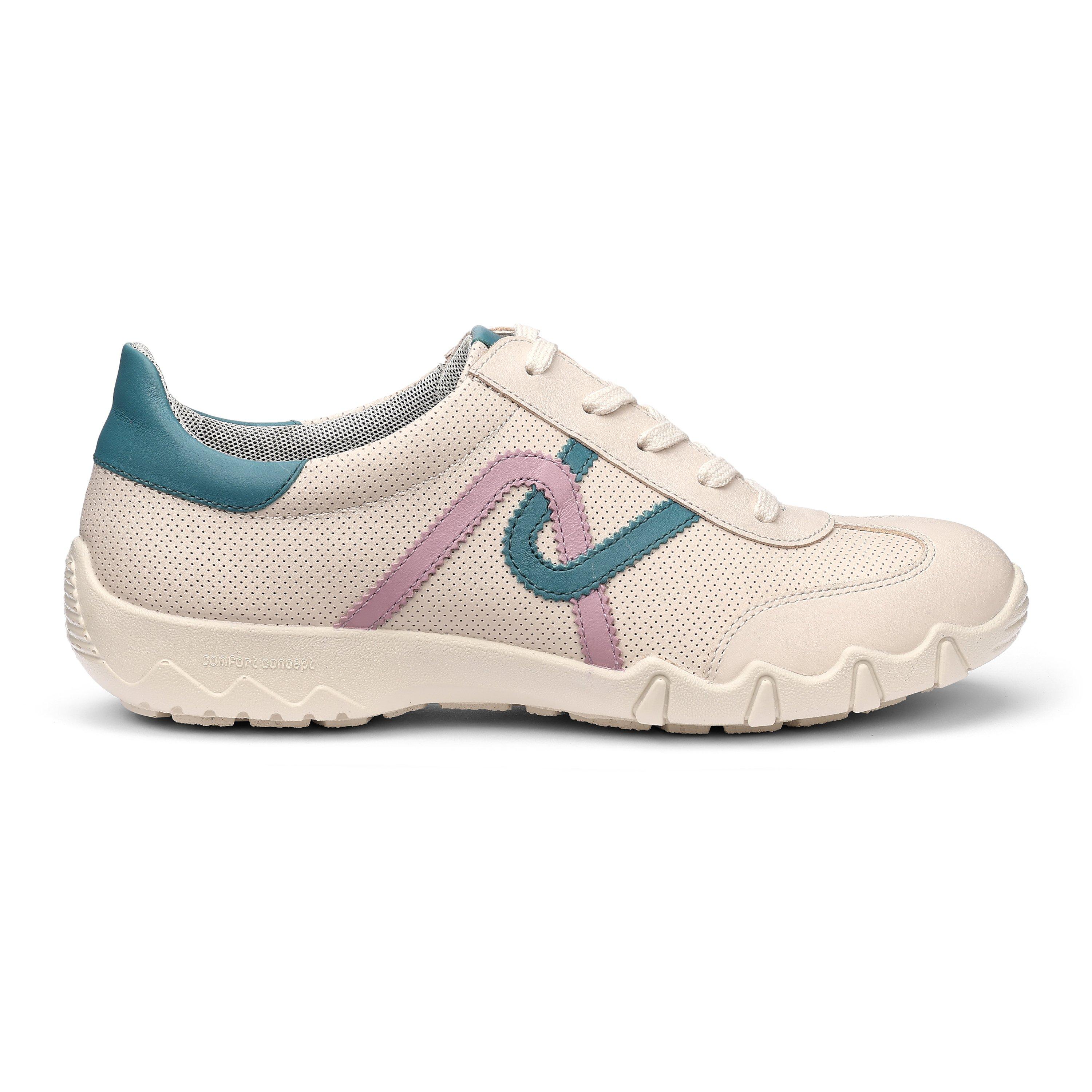White Sand-Ocea - Hotter - Marianne Wide Fit Trainers - 1