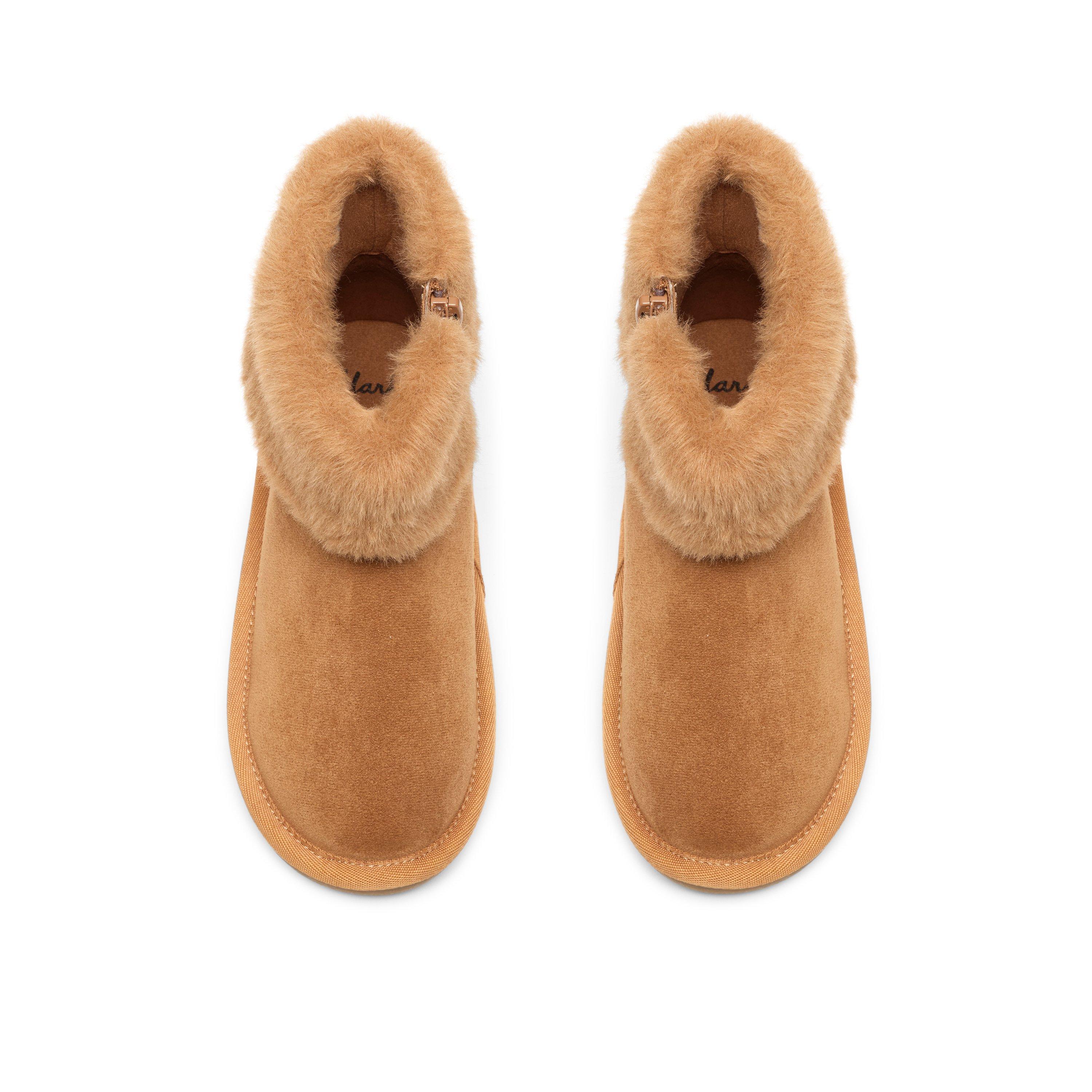 Tan - Clarks - Kids' Alina Warm Chukka Boots - 6
