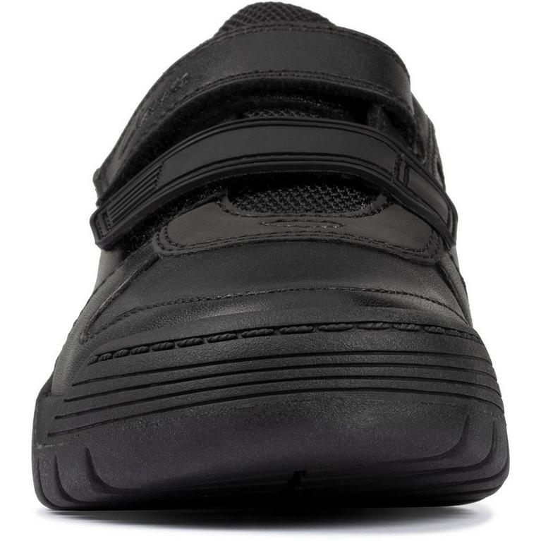 Cuir noir - Clarks - Scooter Speed Shoes Childrens - 3