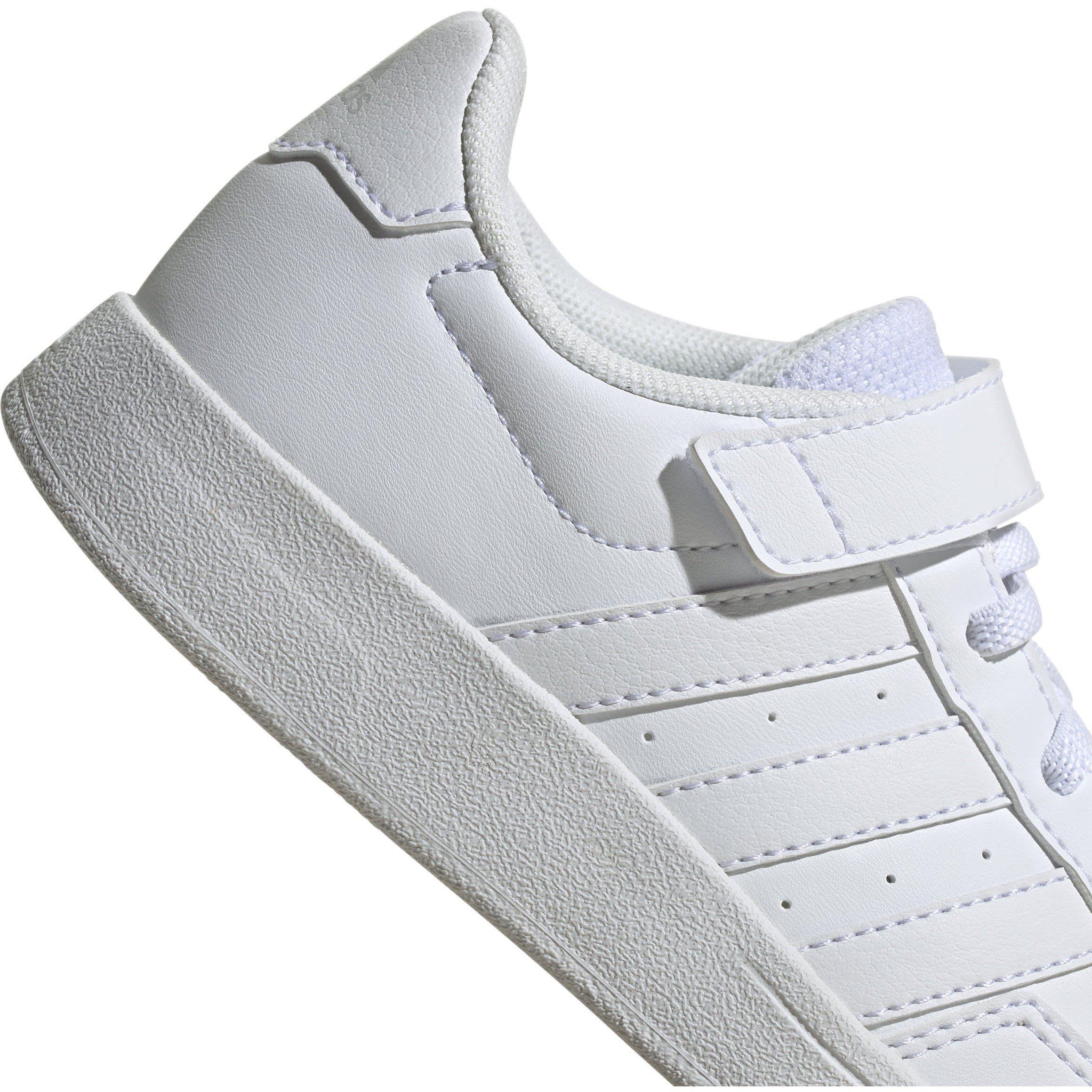 Ftwr White/Ftwr - adidas - Breaknet Lifestyle Court Trainers - 7