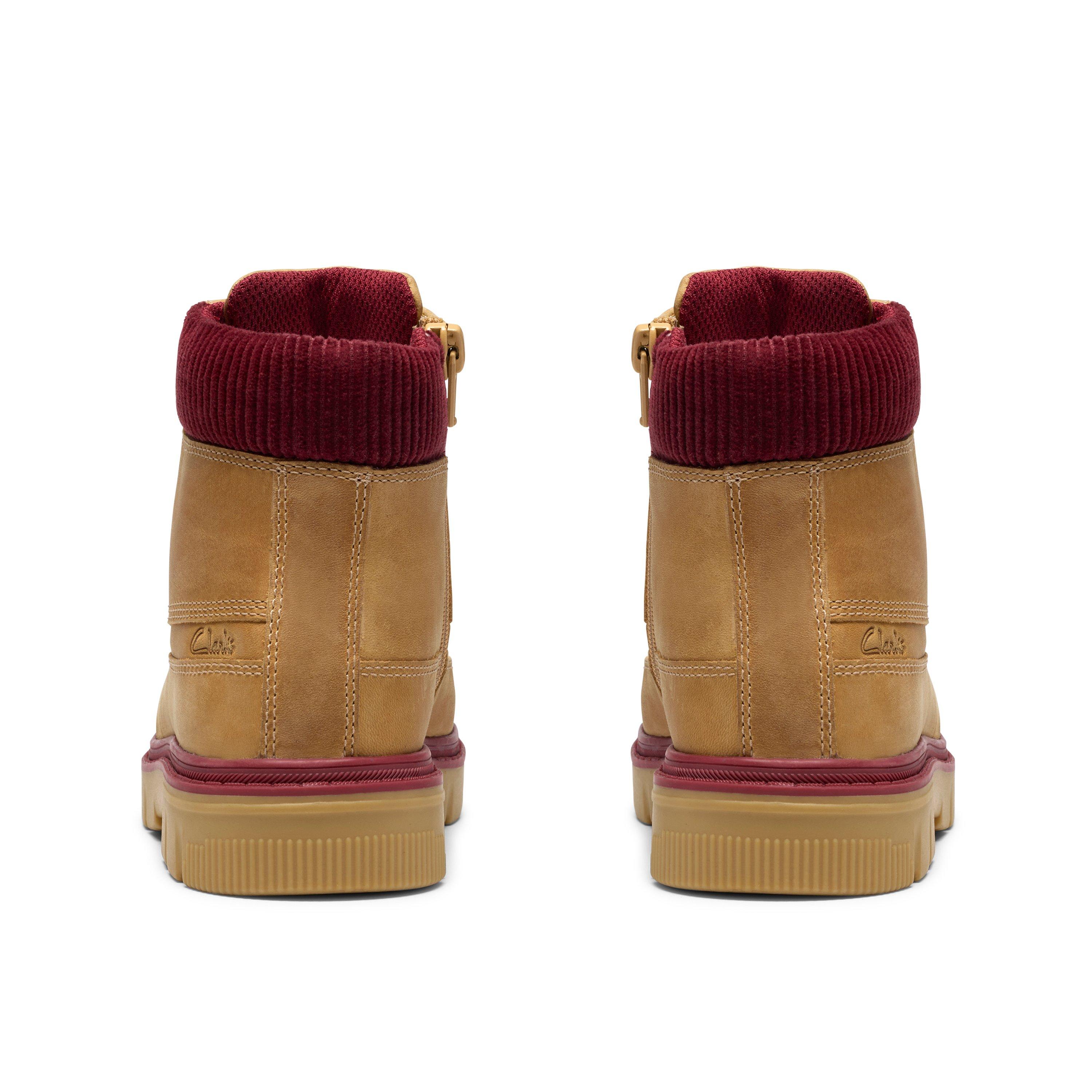 Sand - Clarks - Kids' Lorcam Loop K Desert Boots - 5