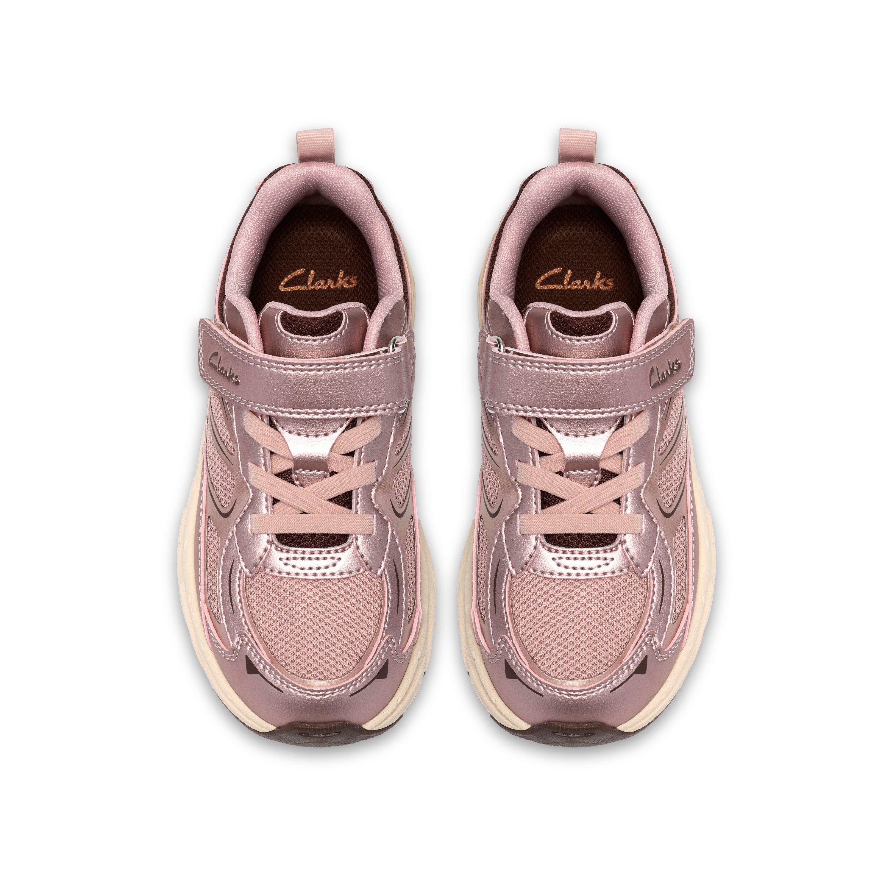 Rose Gold - Clarks - Kids' Torridon Vibe Runners - 6