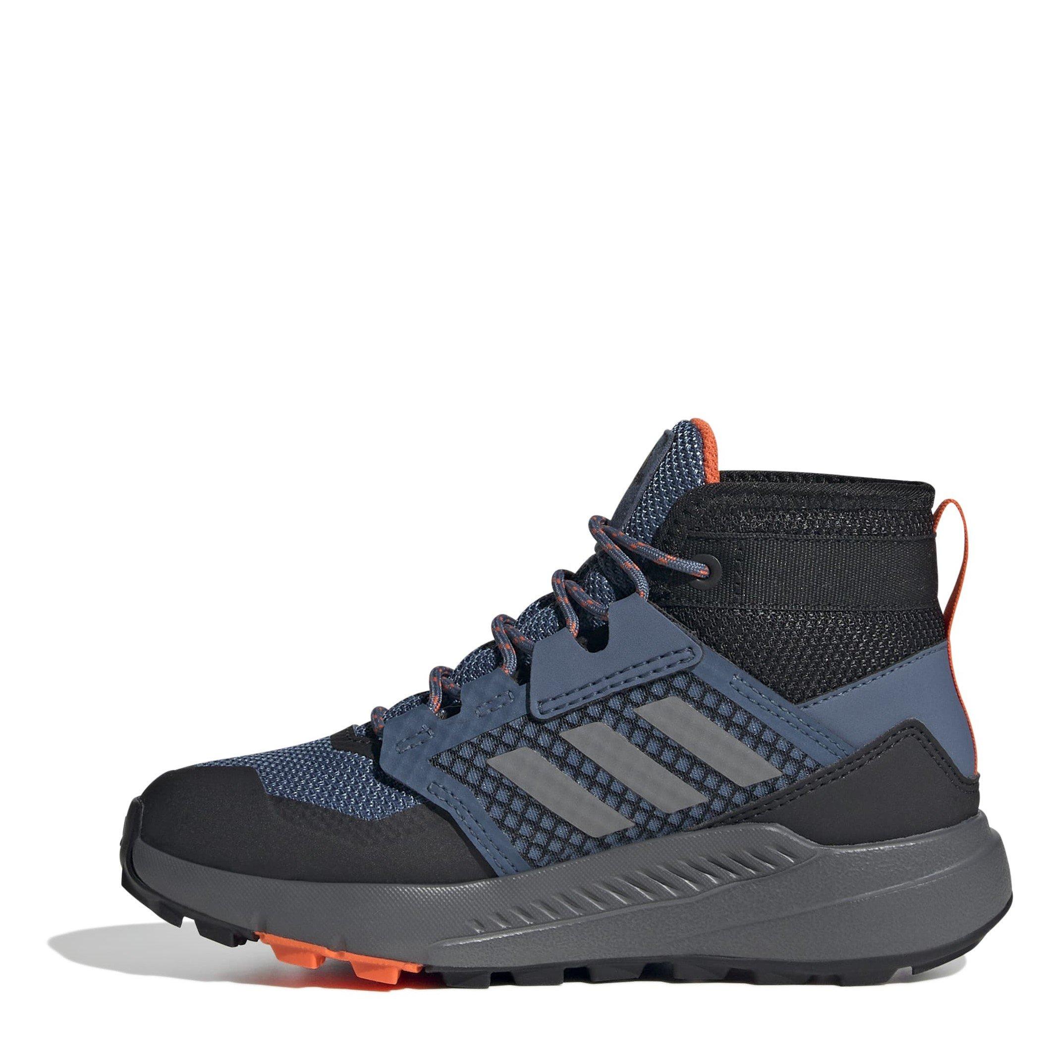 Wonder Steel - adidas - Terrex Trailmaker Mid RAIN.RDY Hiking Shoes - 2