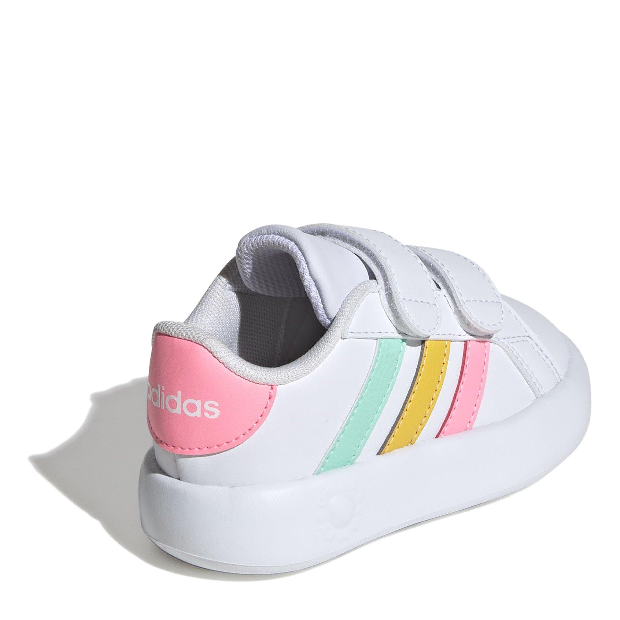 Ftwr White/Pul - adidas - Grand Court 2.0 Infants Shoes - 4