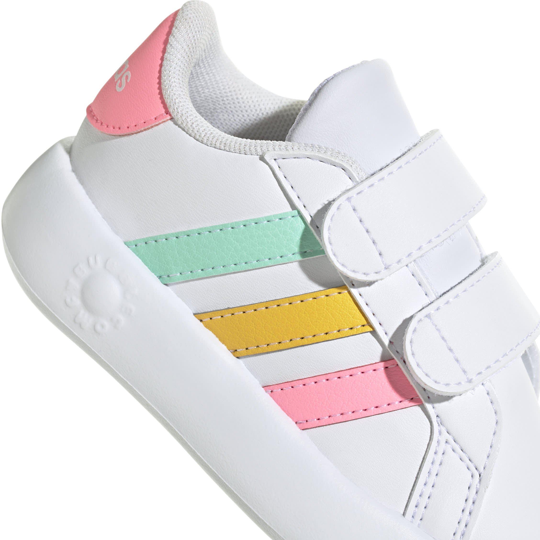Ftwr White/Pul - adidas - Grand Court 2.0 Infants Shoes - 8