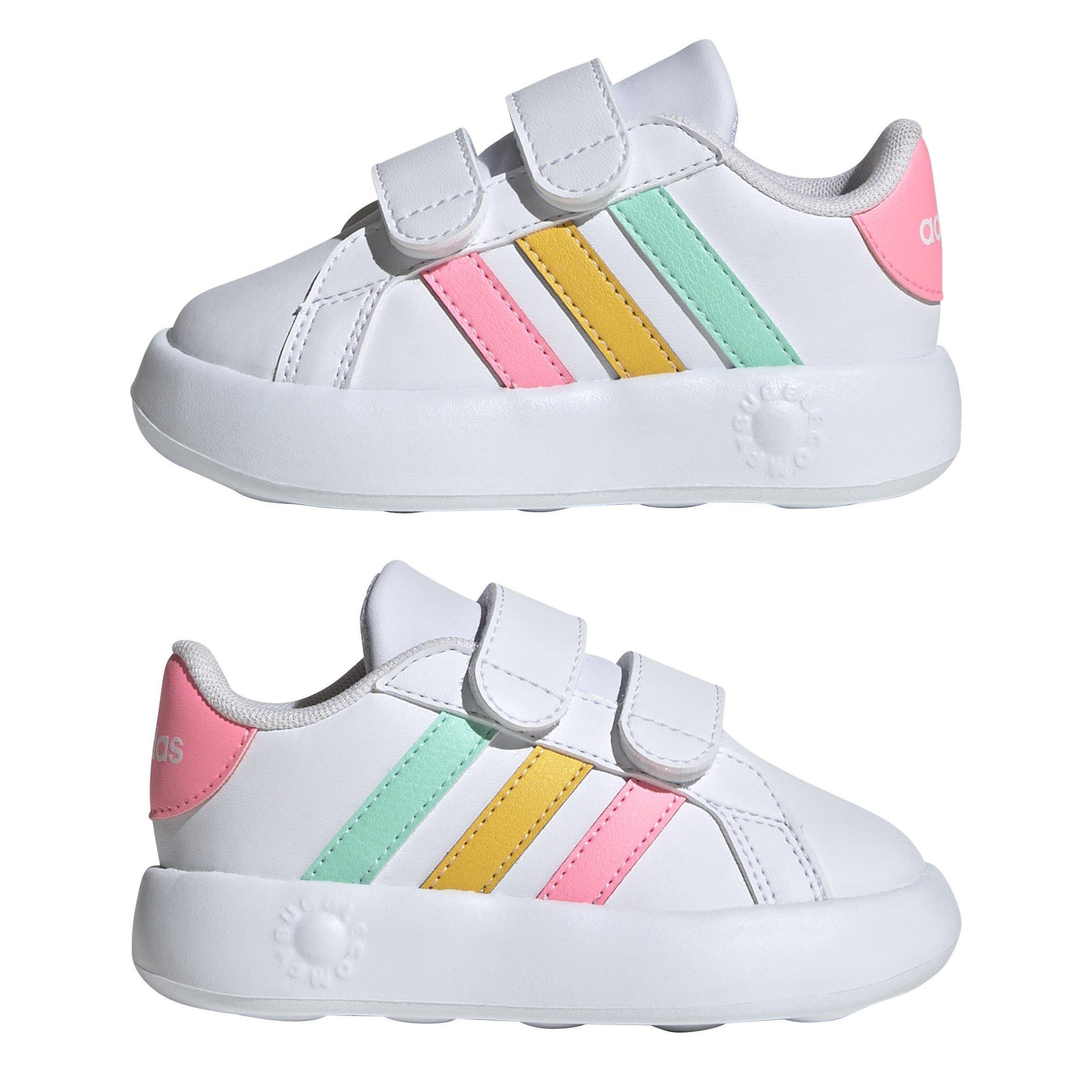 Ftwr White/Pul - adidas - Grand Court 2.0 Infants Shoes - 9