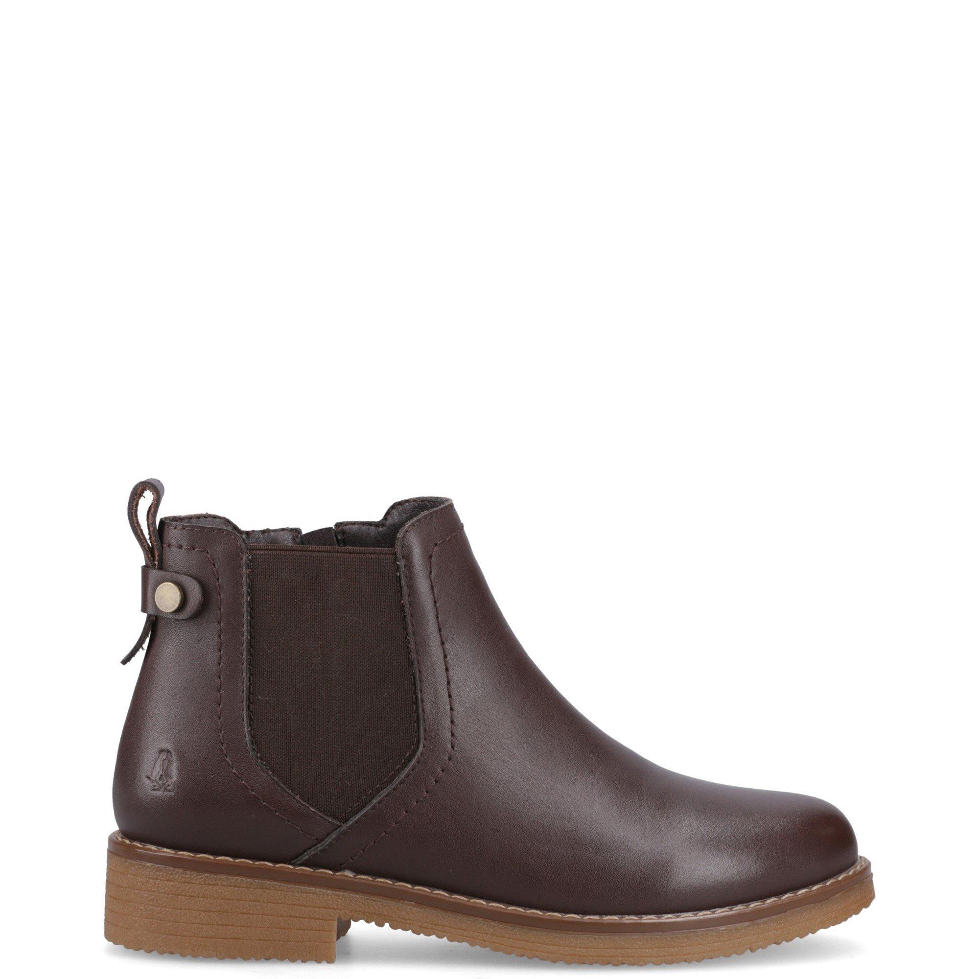 Hush Puppies Women's Brown Maddy Chelsea Boots - Size 3 - Image 5