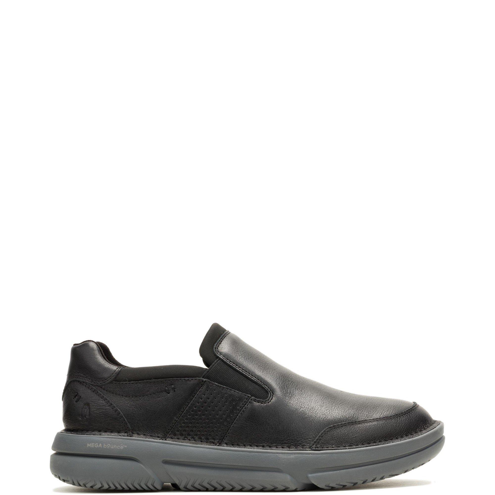 Hush Puppies Men's Black Baylor Leather Loafers - Size 7 - Image 5