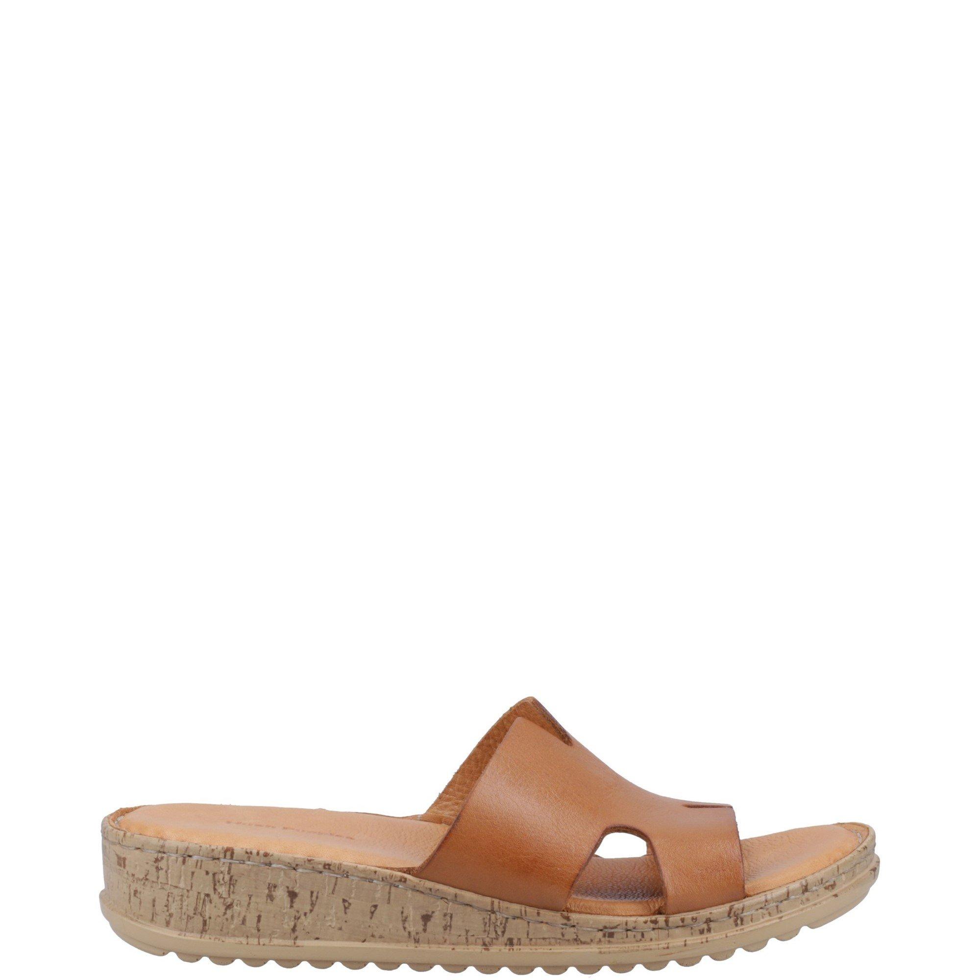 Hush Puppies Eloise Leather Sandals for Women in Brown, UK Size 7 - Image 7