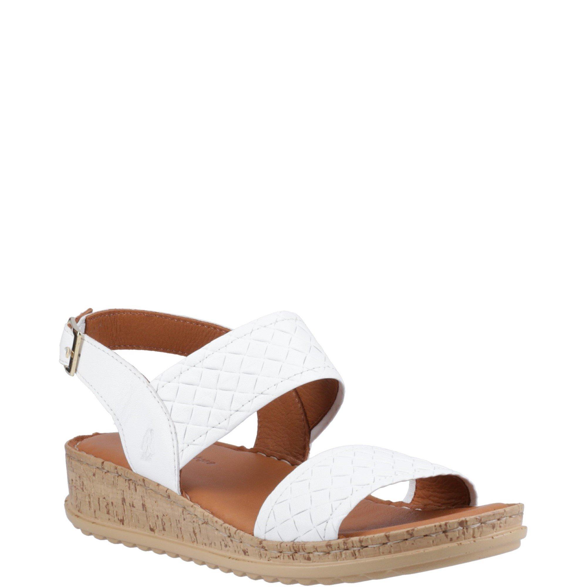White - Hush Puppies - Ebony Woven Sandal - 2