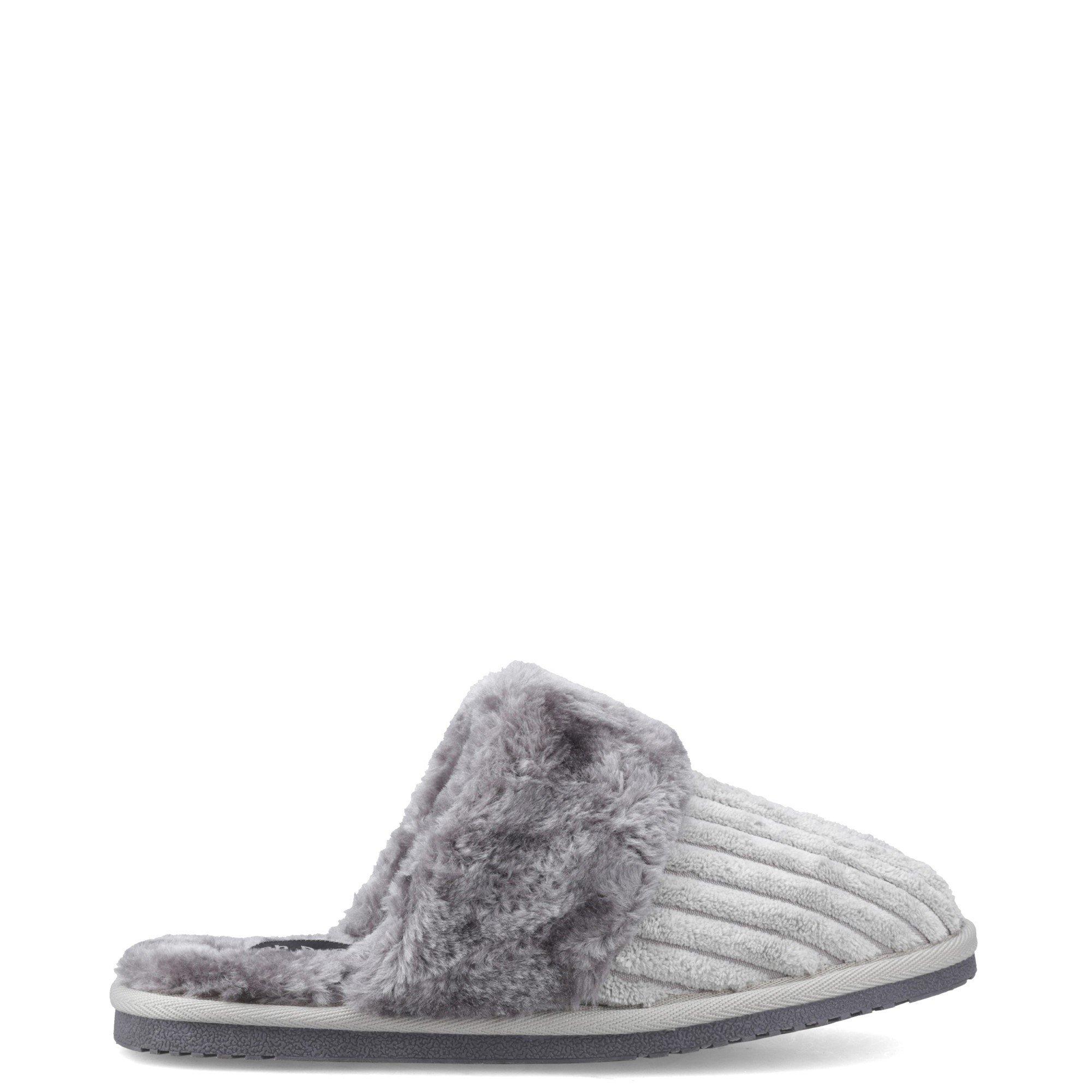 Grey - Hush Puppies - Arianna Cord Slipper - 1