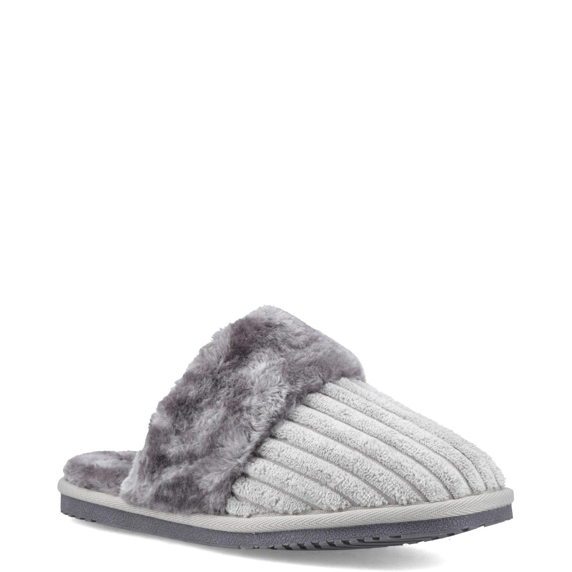 Grey - Hush Puppies - Arianna Cord Slipper - 2