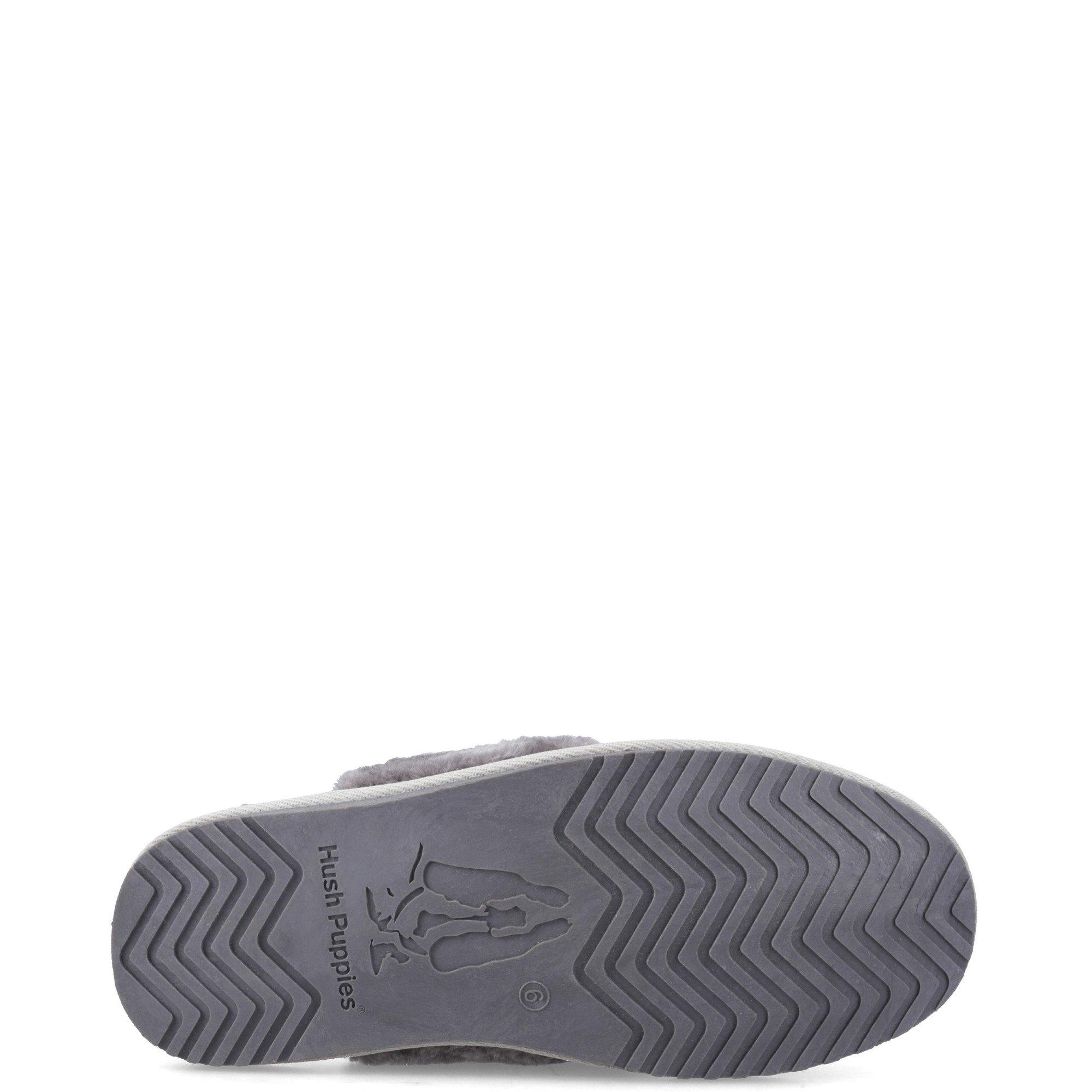 Grey - Hush Puppies - Arianna Cord Slipper - 4