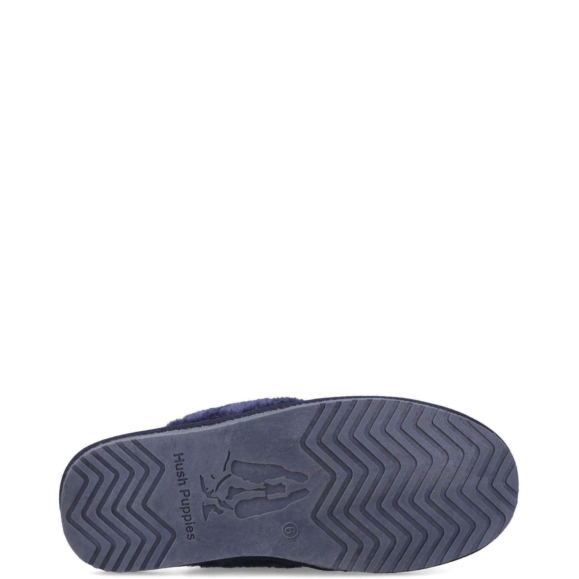 Navy - Hush Puppies - Arianna Cord Slipper - 4