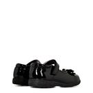 Noir/Verni - Miss Fiori - Miss Mary Jane Bow Childrens Shoes Ric - 5
