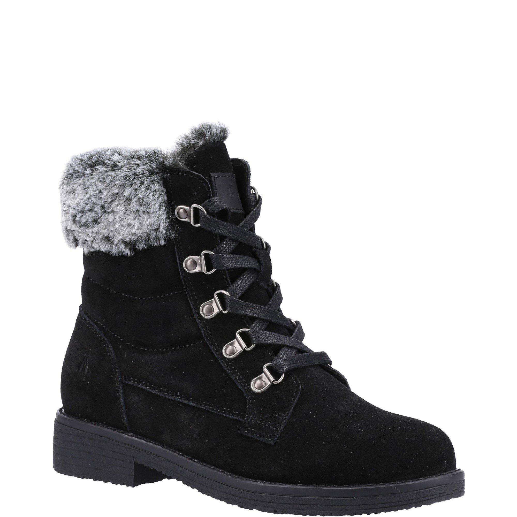 Black - Hush Puppies - Florence Wide Fit Boot - 2