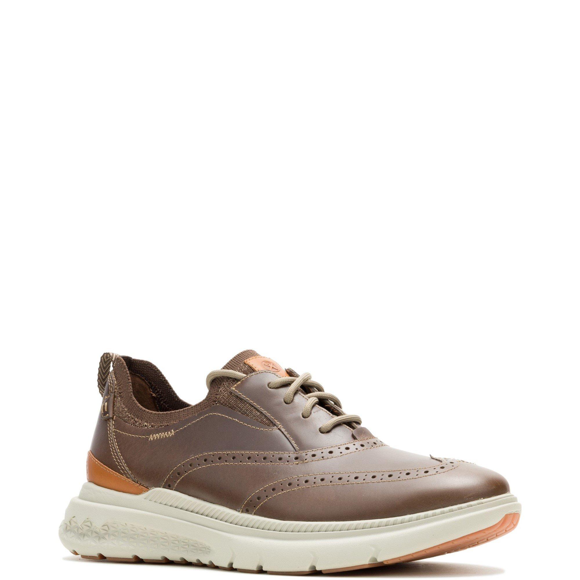 Brown - Hush Puppies - Excel Wingtip - 2