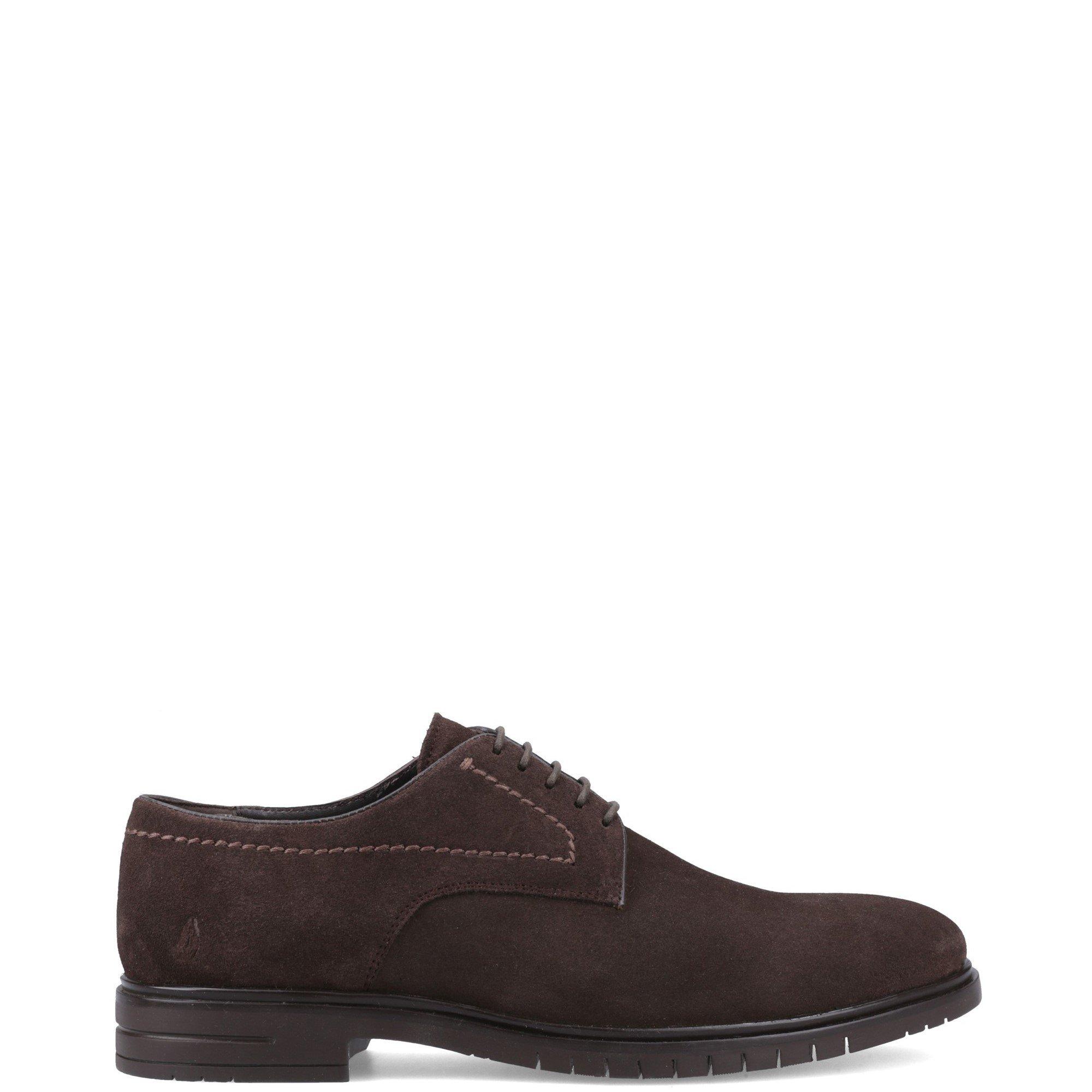 Chocolate - Hush Puppies - Sterling Suede Shoe - 1
