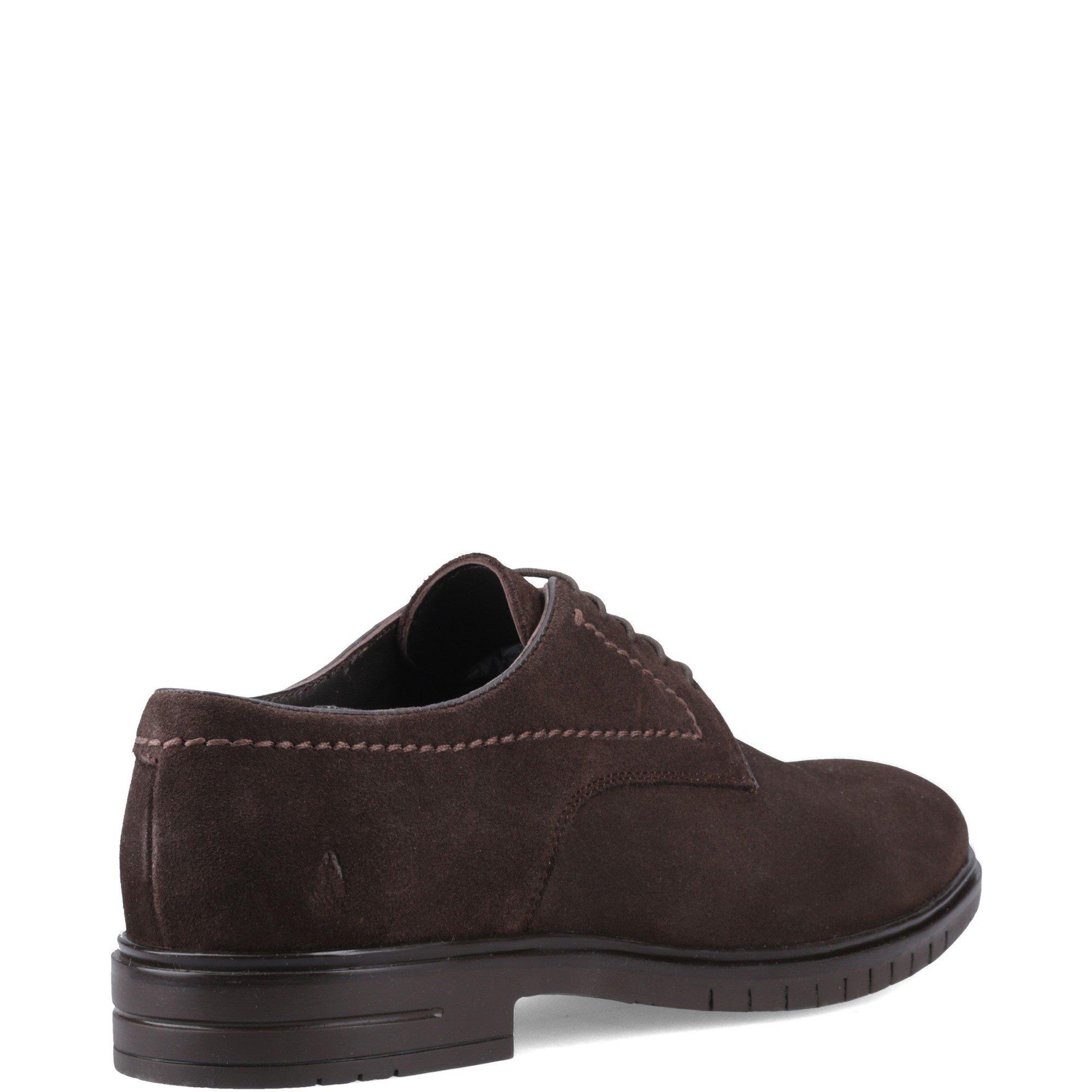 Chocolate - Hush Puppies - Sterling Suede Shoe - 3