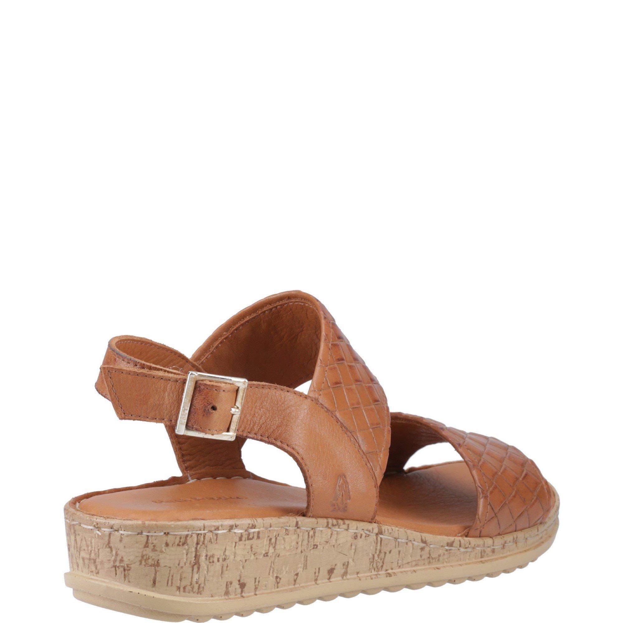 Tan - Hush Puppies - Ebony Woven Sandal - 3