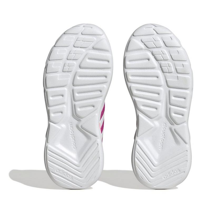 Fuchsia/Blanc - adidas retail - ultra boost mid kith shoes on feet and legs pain - 6