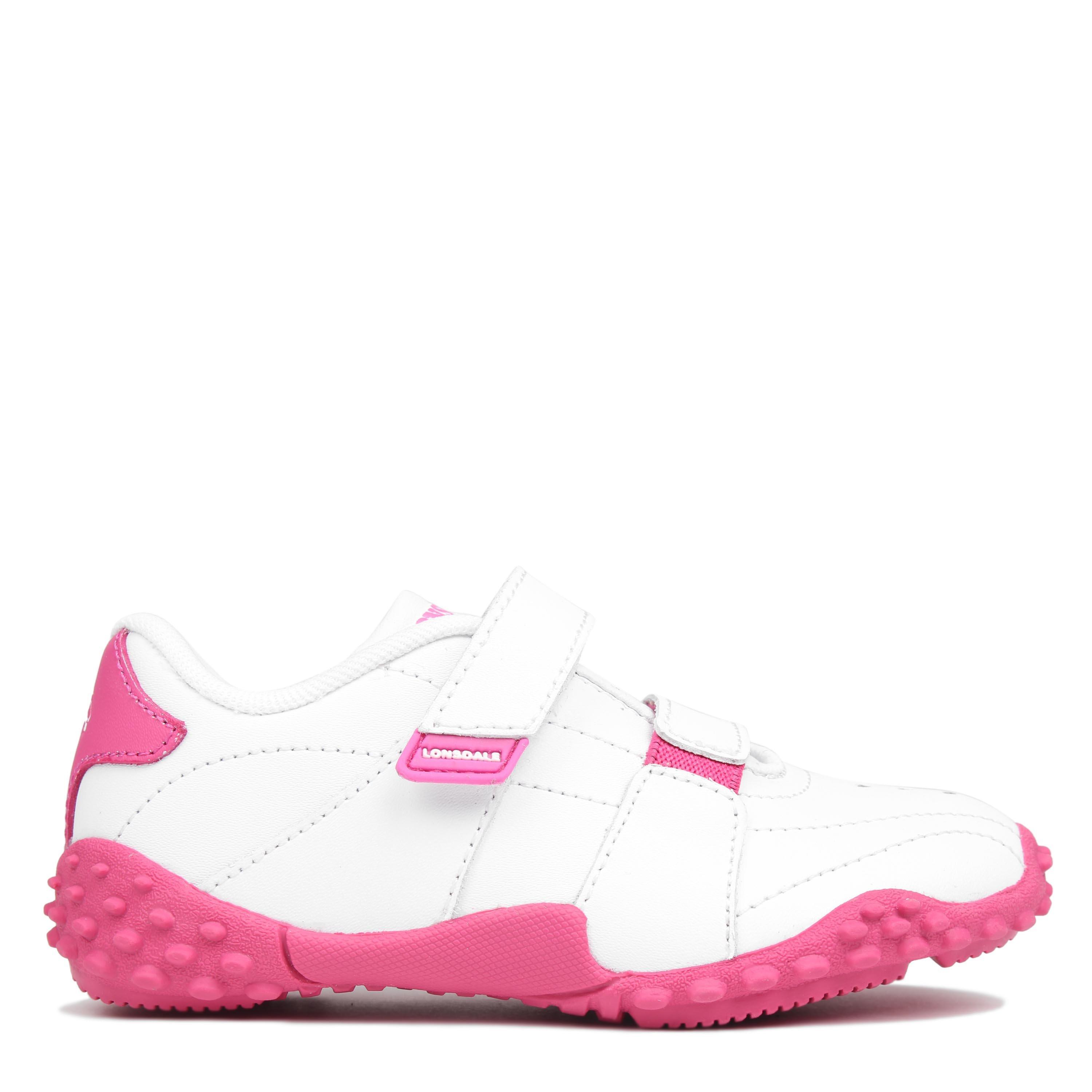 Bianco/Rosa - Lonsdale - Fulham Infants Trainers - 1