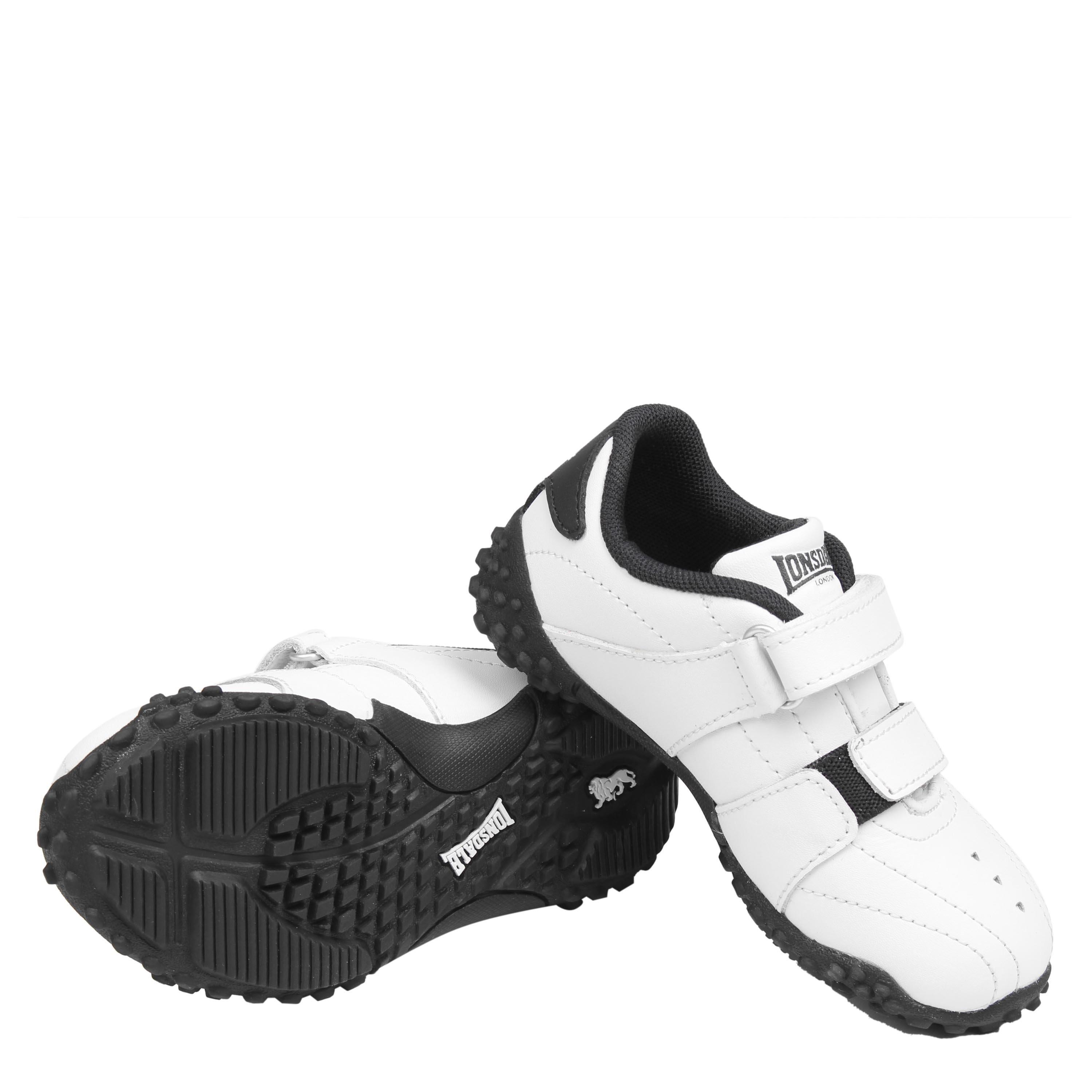Bijelo/Mornarsko plava - Lonsdale - Fulham Infants Trainers - 4