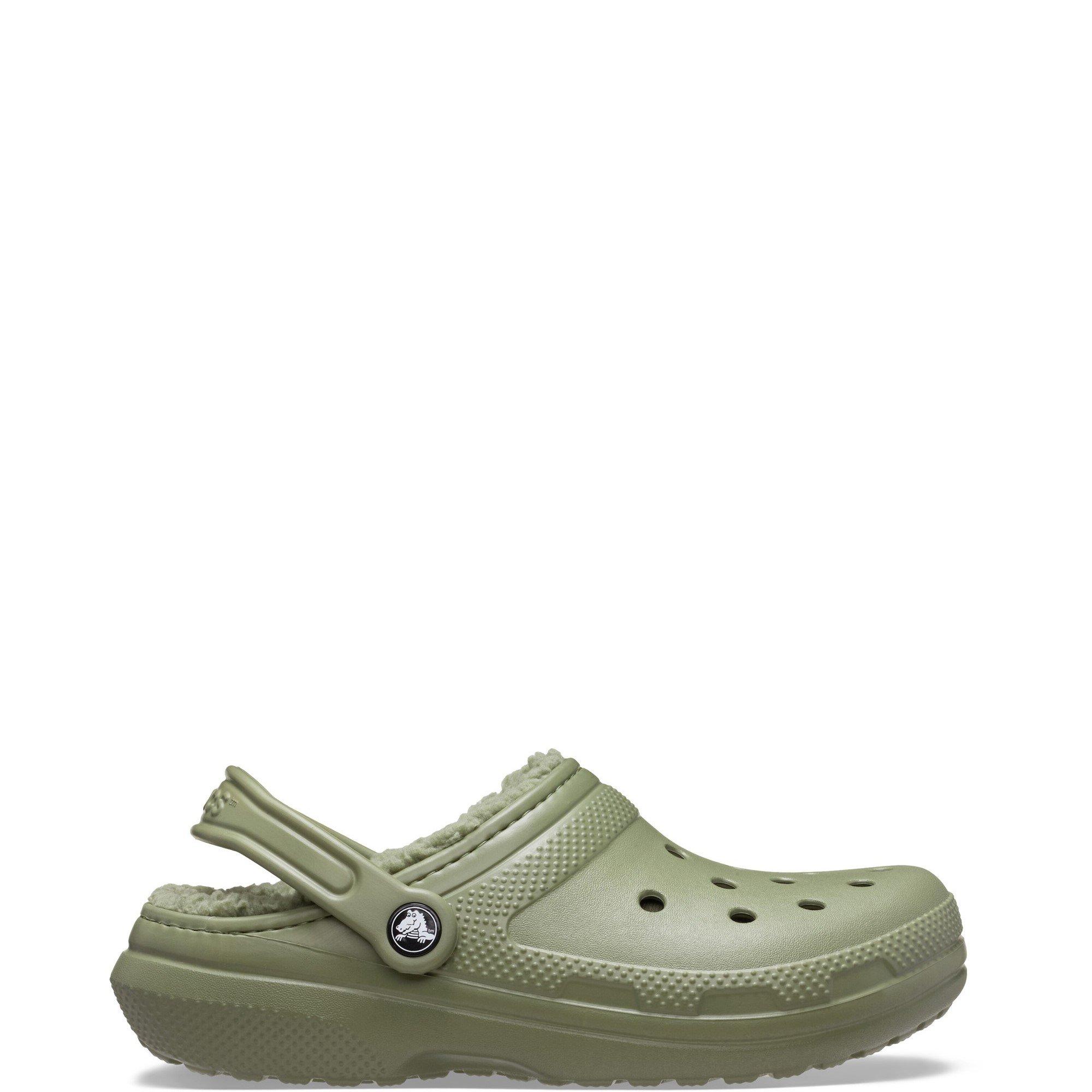 Green - Crocs - Men's Classic Lined Clogs - 1