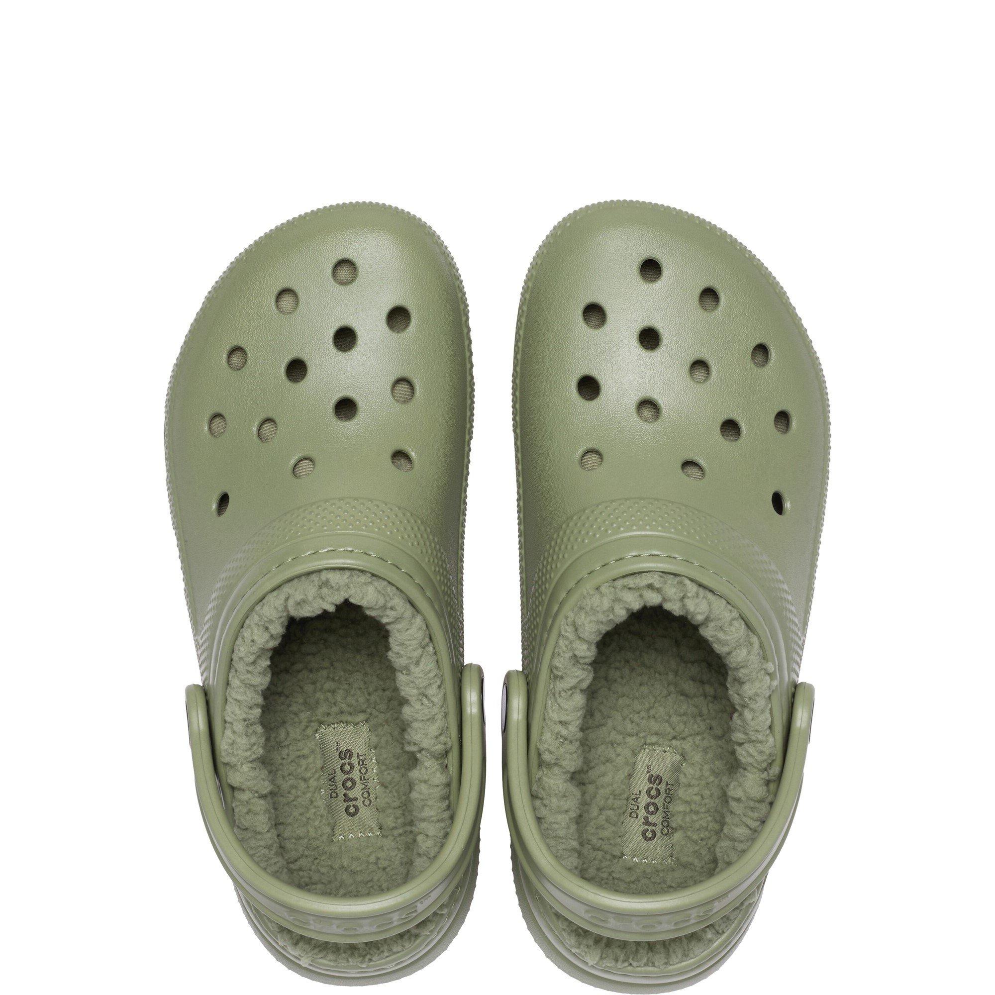 Green - Crocs - Men's Classic Lined Clogs - 4