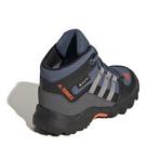 acier/gris/orng - adidas - Terrex Gore Tex Mid Infant Hiking Boot - 4