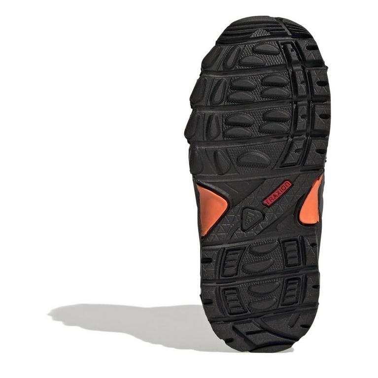 acier/gris/orng - adidas - Terrex Gore Tex Mid Infant Hiking Boot - 6