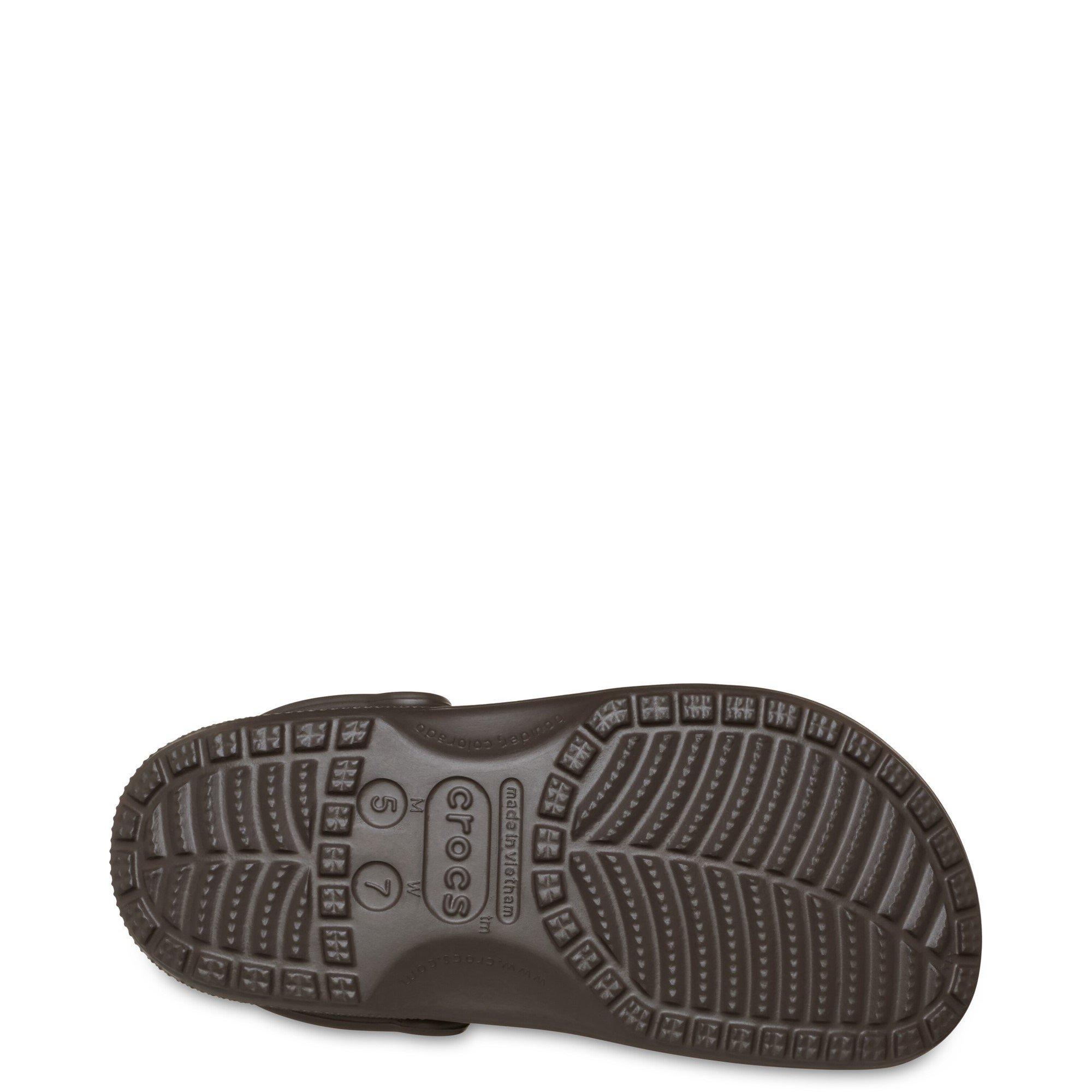 Dark Brown - Crocs - Unisex Classic Clogs - 4