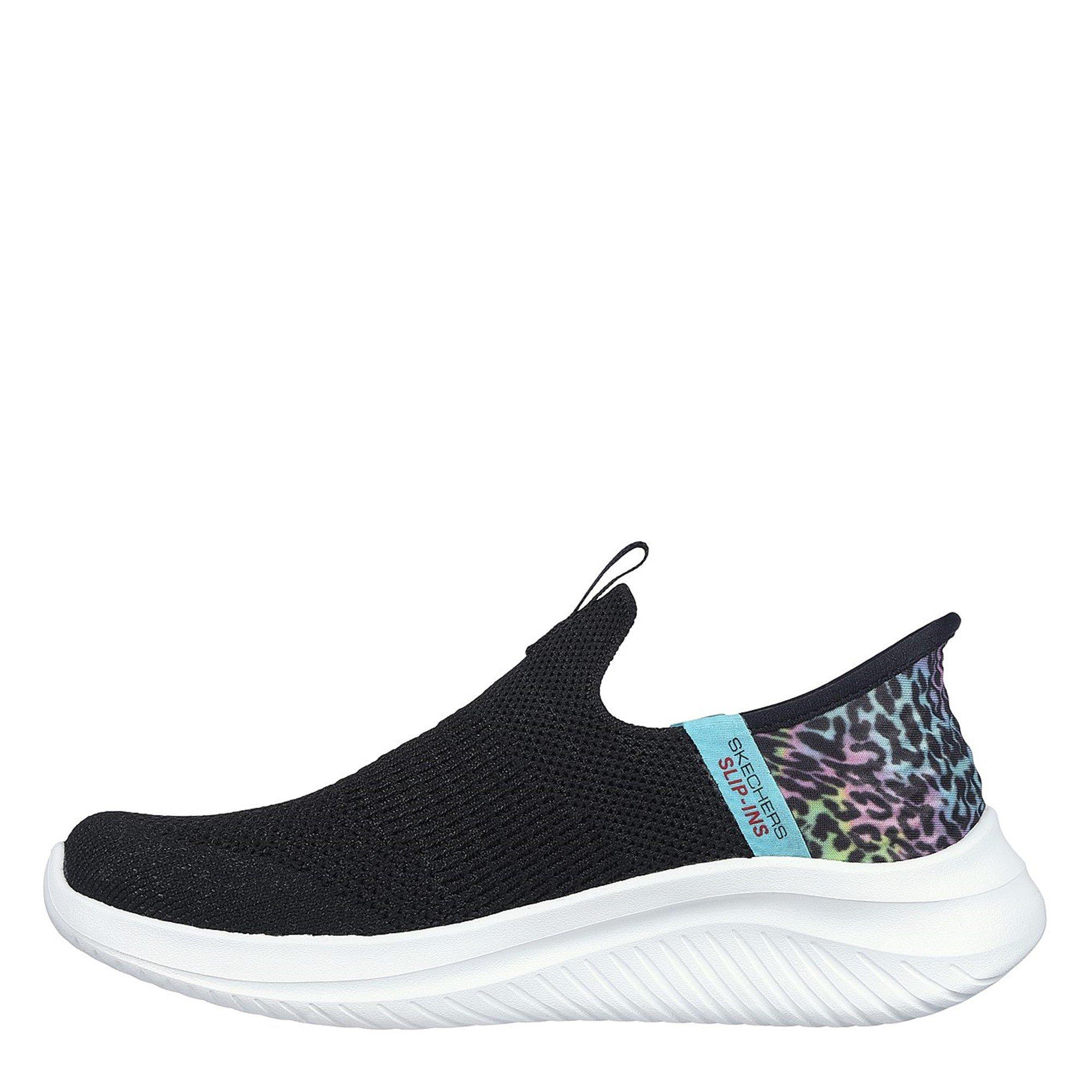 Black - Skechers - Slip-Ins: Ultra Flex 3.0 - Colory Wild - 2
