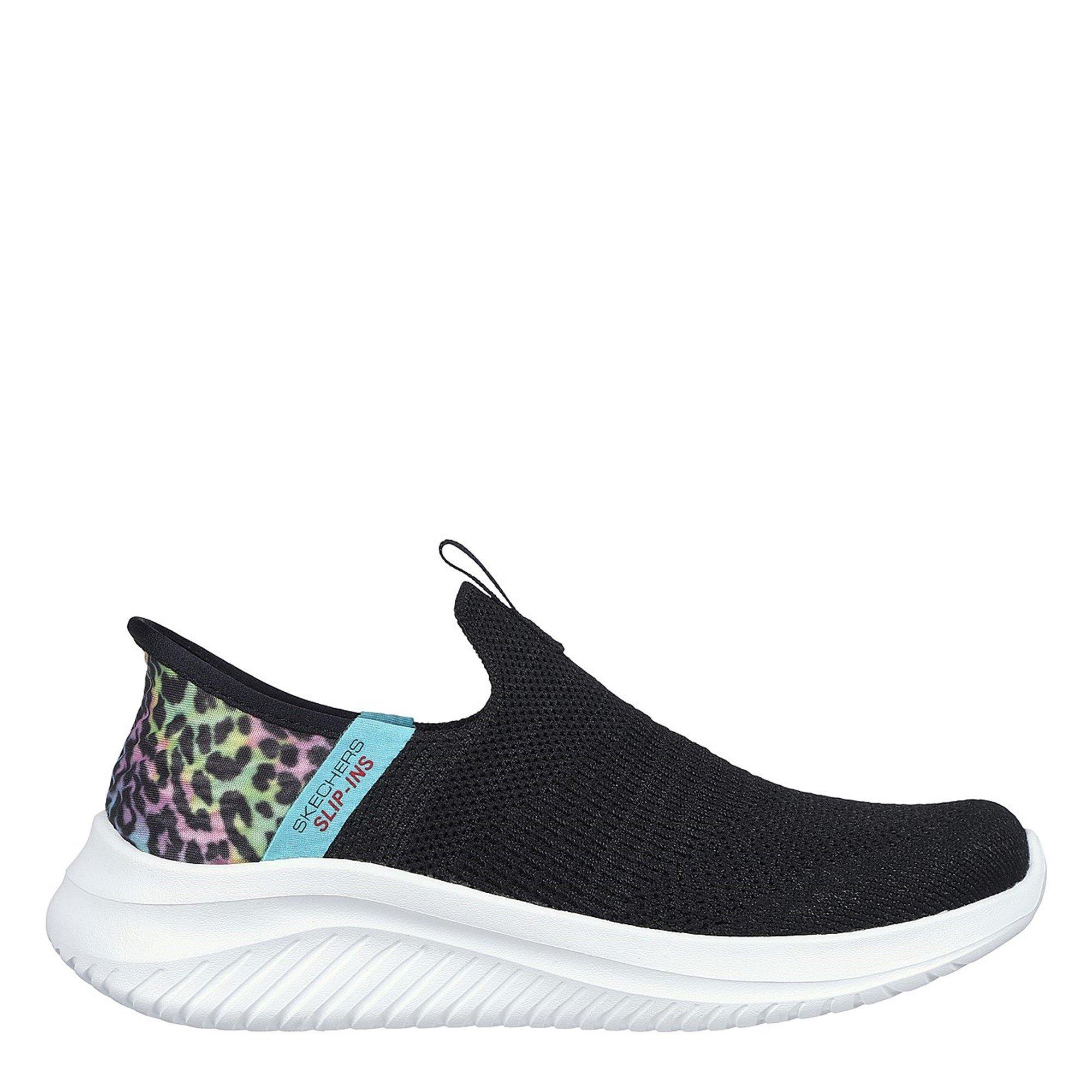 Black - Skechers - Slip-Ins: Ultra Flex 3.0 - Colory Wild - 3
