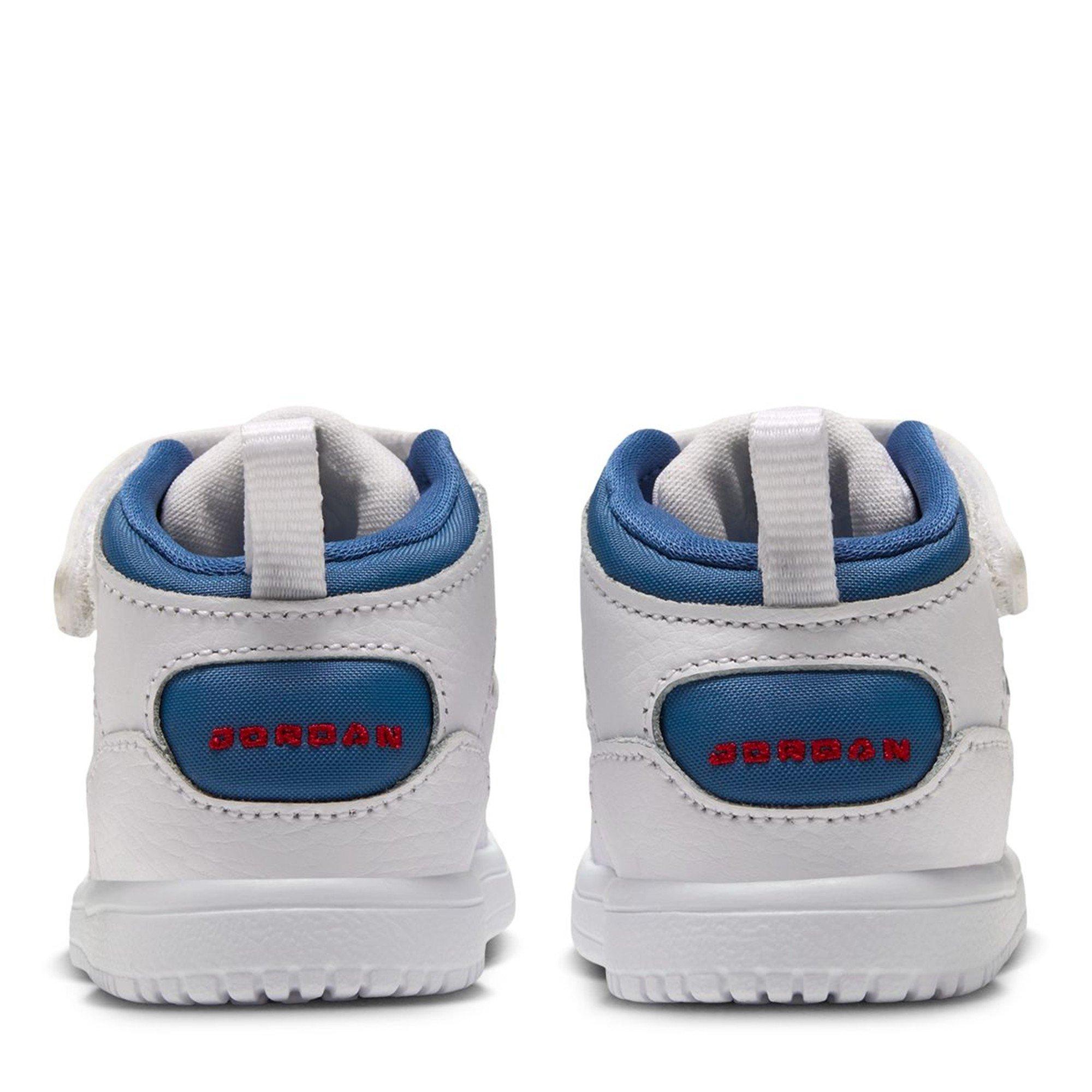 Branco/Vermelho/Azul - Air Jordan - Jordan Court Con Mid In64 - 4