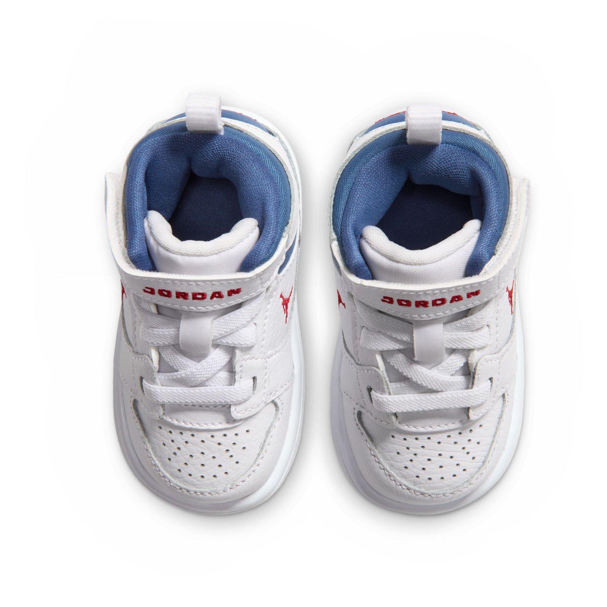Branco/Vermelho/Azul - Air Jordan - Jordan Court Con Mid In64 - 5
