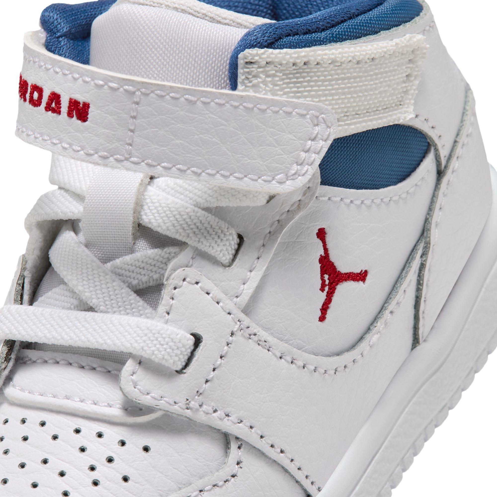 Branco/Vermelho/Azul - Air Jordan - Jordan Court Con Mid In64 - 7