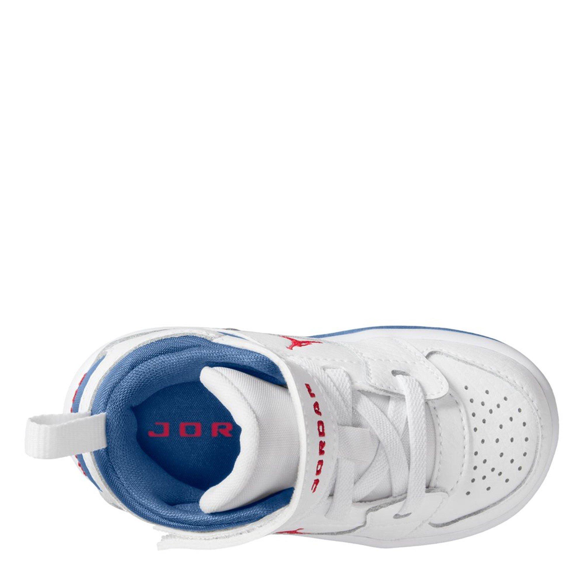 Branco/Vermelho/Azul - Air Jordan - Jordan Court Con Mid In64 - 8
