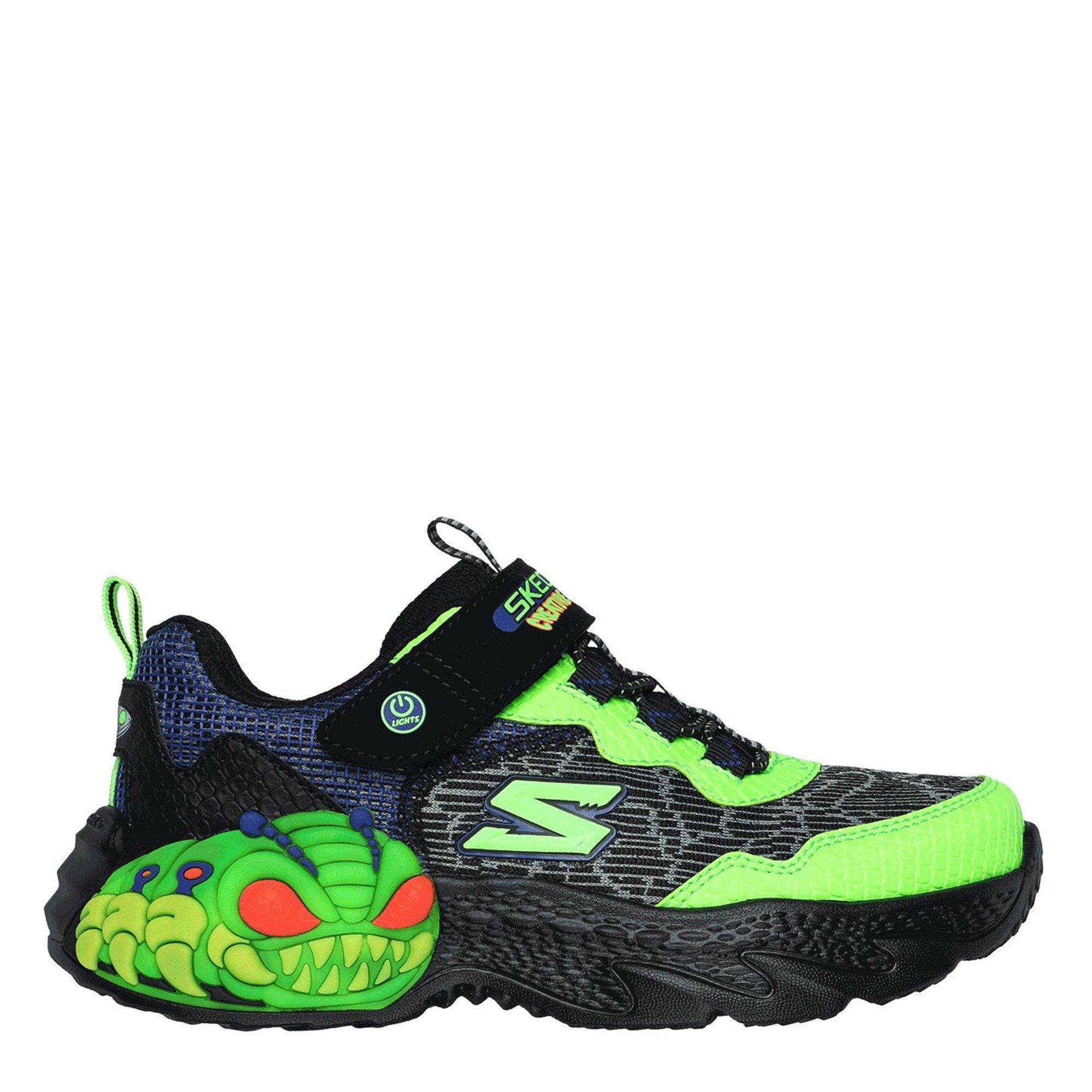 Blck/Green - Skechers - S-Lights: Creature-Lights - 1