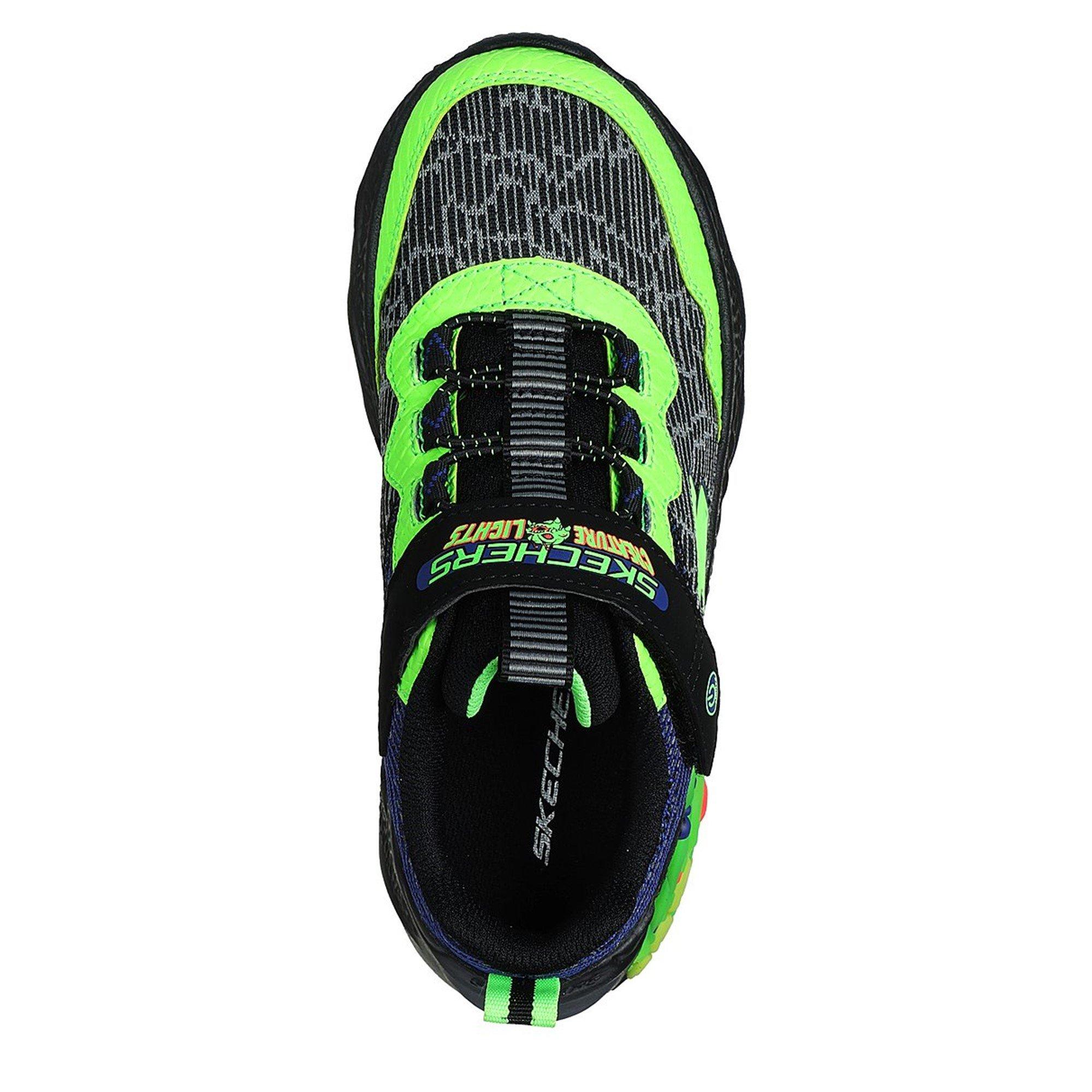 Blck/Green - Skechers - S-Lights: Creature-Lights - 5