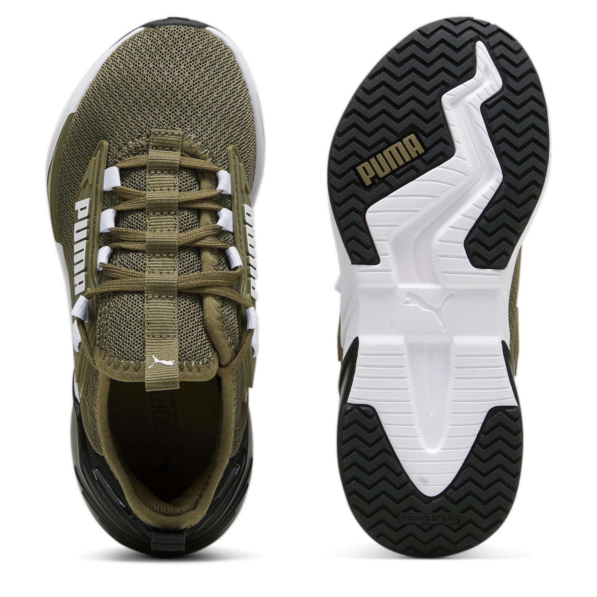 Green/Black - Puma - Retaliate 3 Running Shoes Childrens - 3