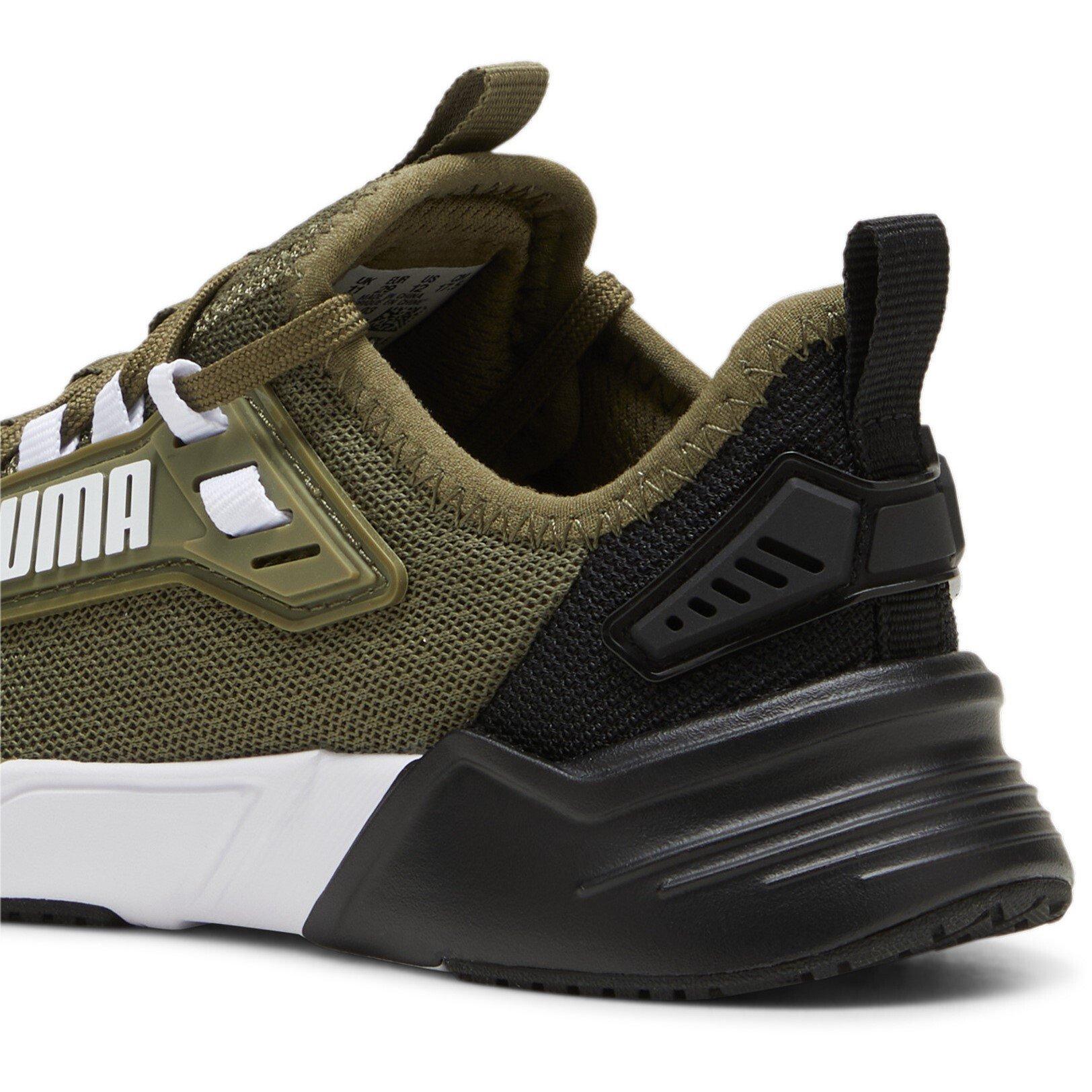 Green/Black - Puma - Retaliate 3 Running Shoes Childrens - 5