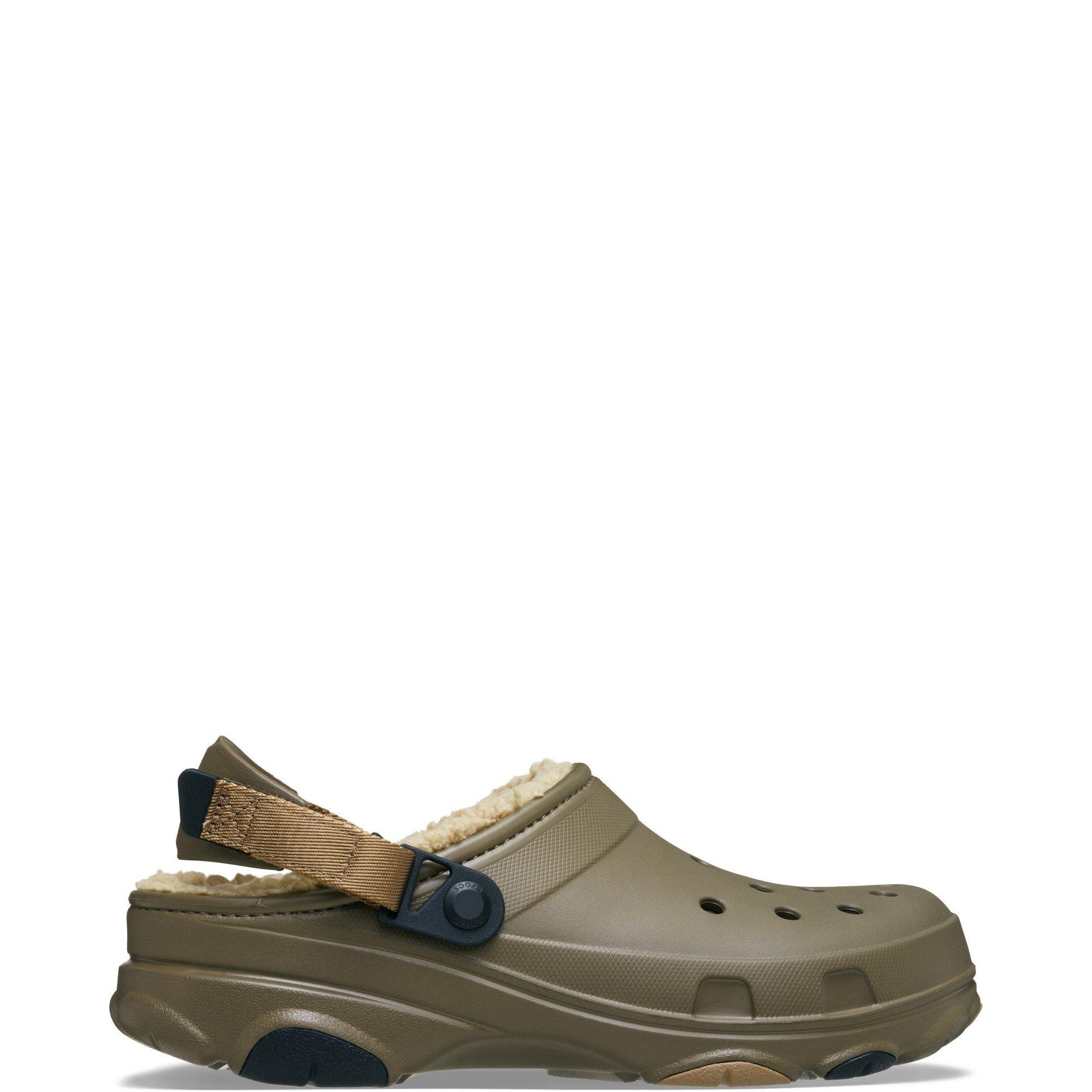 Brown - Crocs - Men's All Terrain Lined Clogs - 1