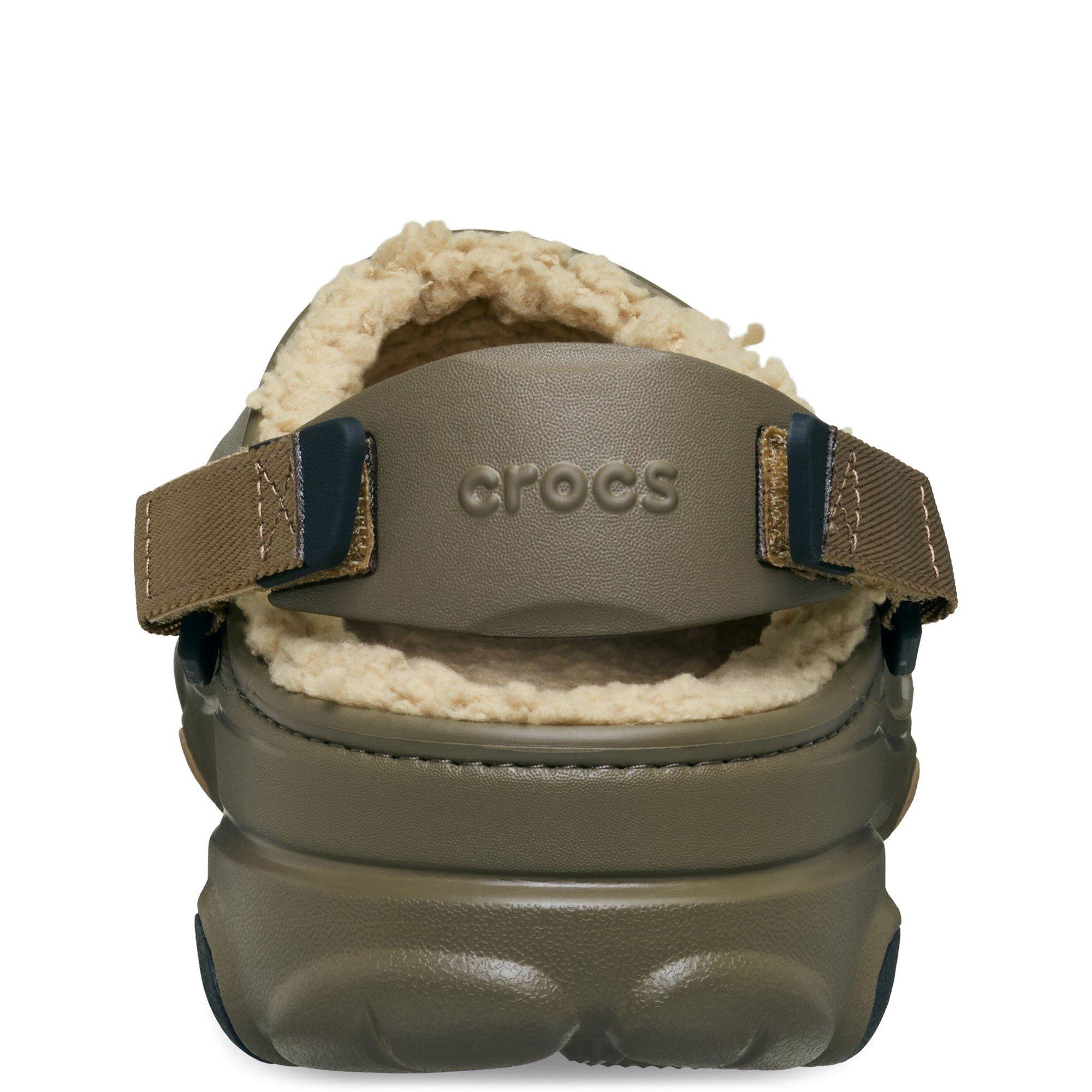 Brown - Crocs - Men's All Terrain Lined Clogs - 3