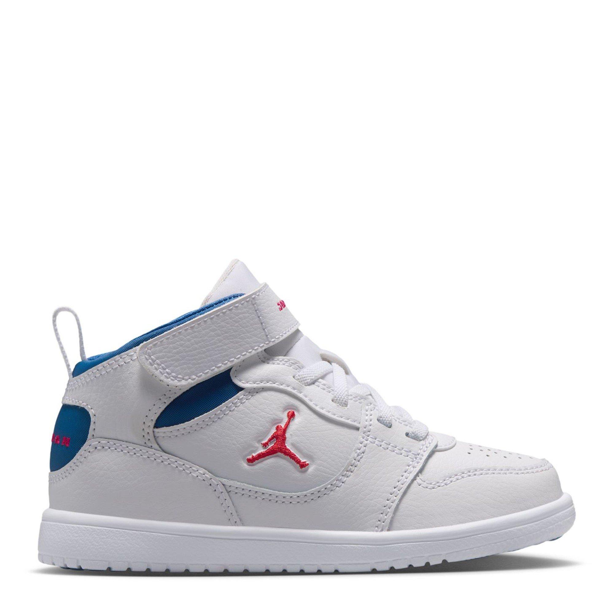 Weiß/Rot/Blau. - Air Jordan - Jordan Court Con Mid Ch64 - 1