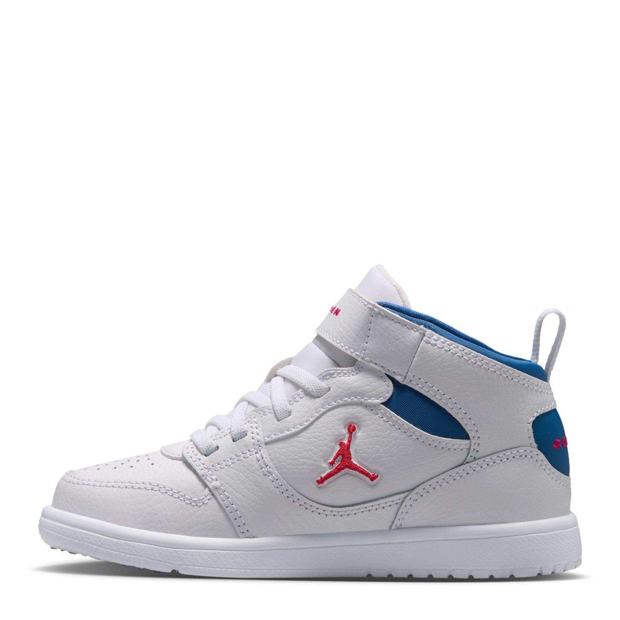 Weiß/Rot/Blau. - Air Jordan - Jordan Court Con Mid Ch64 - 2